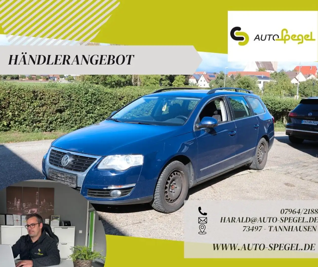Volkswagen Passat Variant Comfortline 4Motion Blau - 1