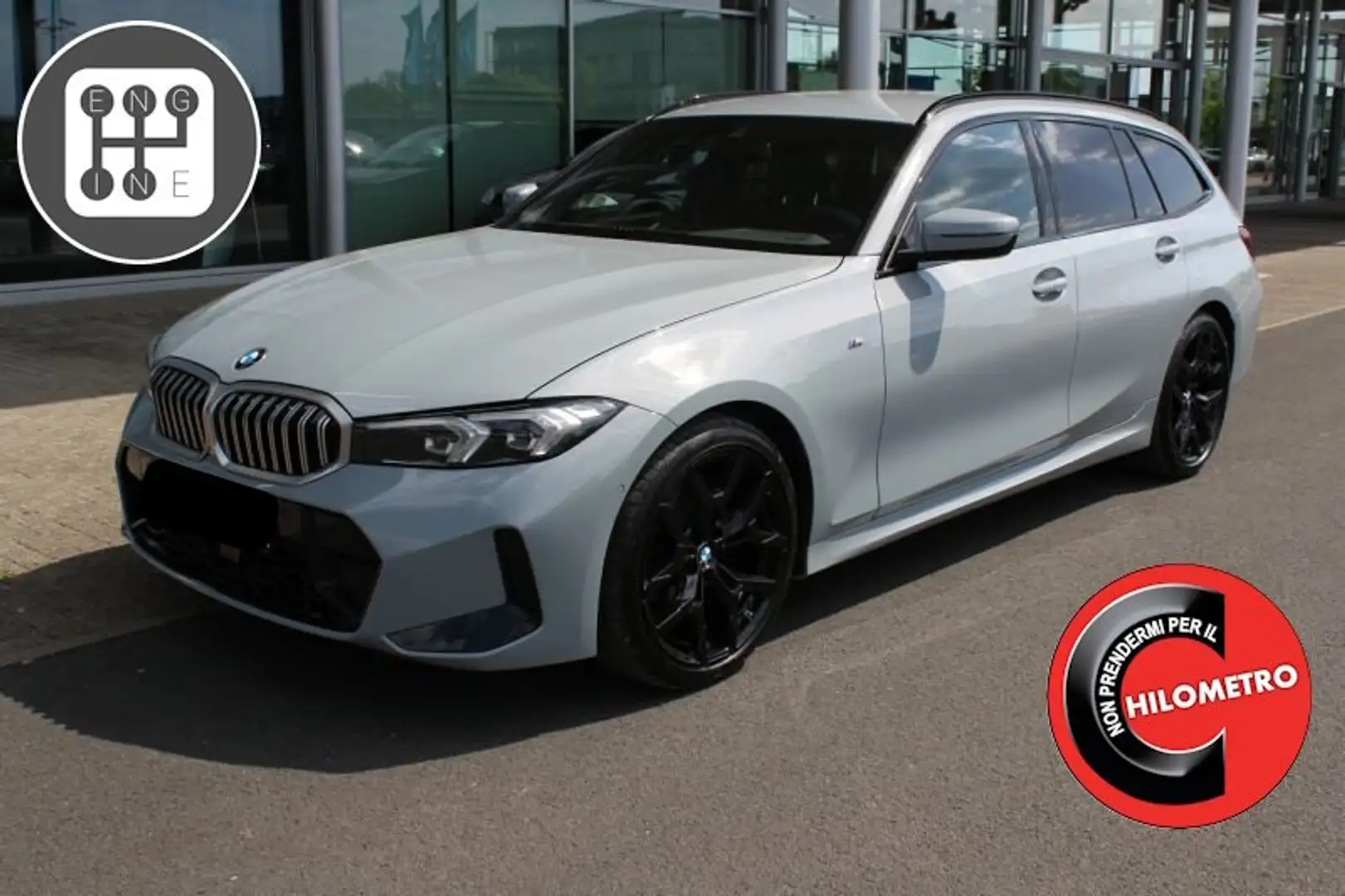 BMW 318 318d Touring  M Sport *PREZZO REALE* Grigio - 1