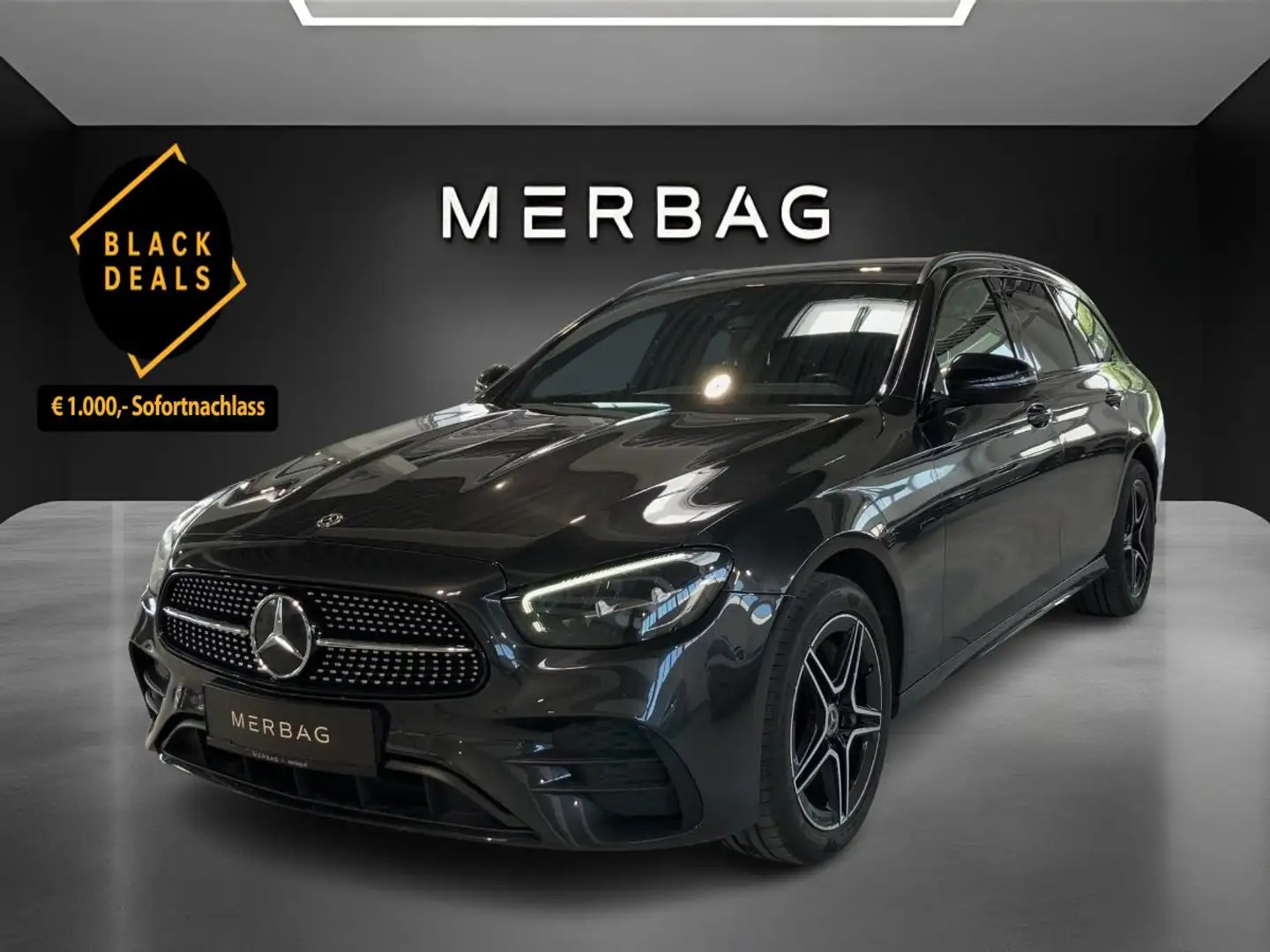 Mercedes-Benz E 300 de 4MATIC T-Modell Grau - 1