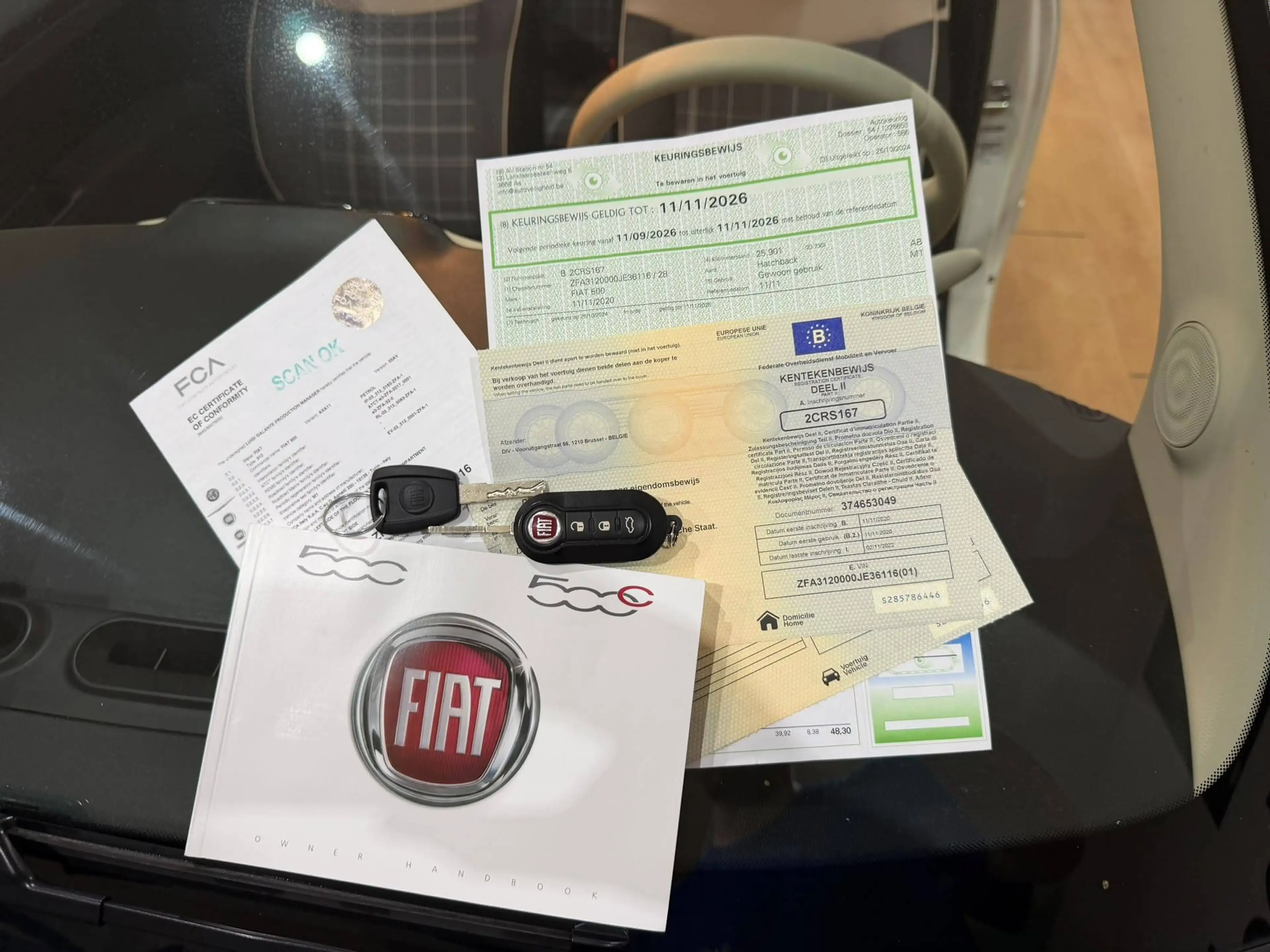 Fiat 500C 1.2 Boite automatique — photo 13