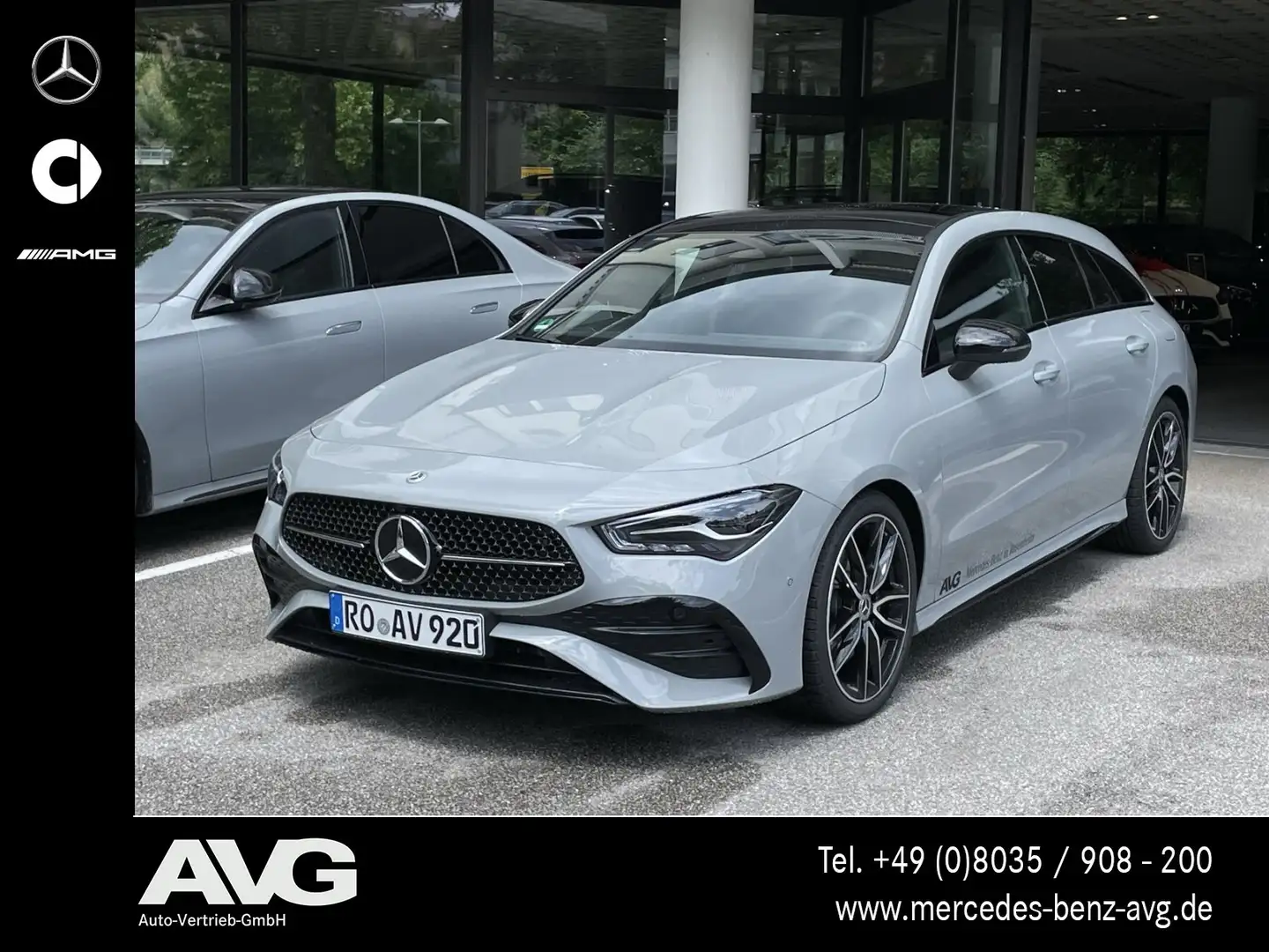 Mercedes-Benz CLA 200 CLA 200 SB AMG Special Edition Pano AHK Sound Navi Gris - 1