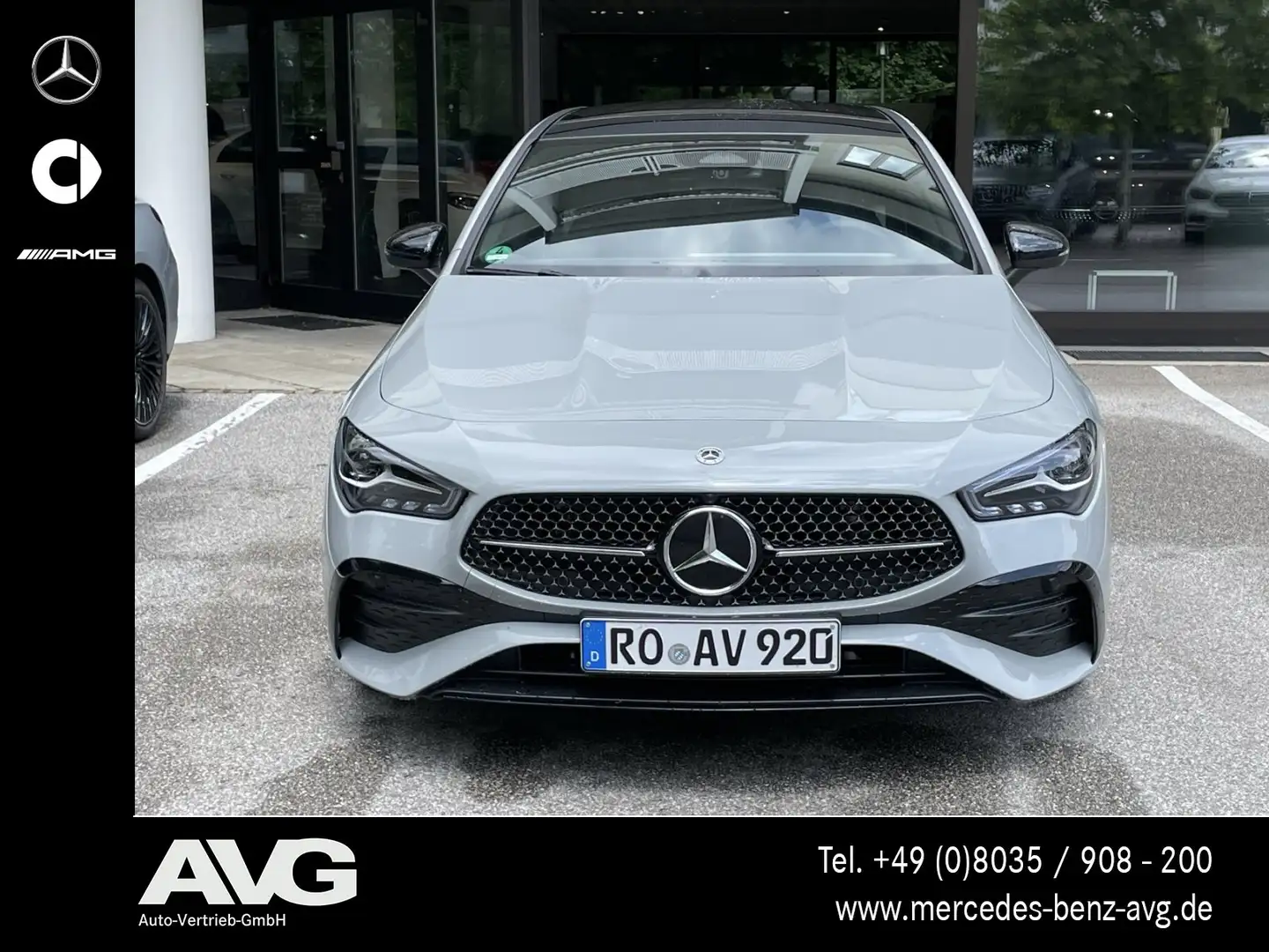 Mercedes-Benz CLA 200 CLA 200 SB AMG Special Edition Pano AHK Sound Navi Gris - 2