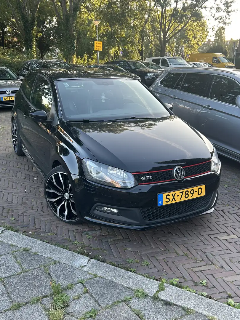 Volkswagen Polo 1.4 TSI GTI Zwart - 1