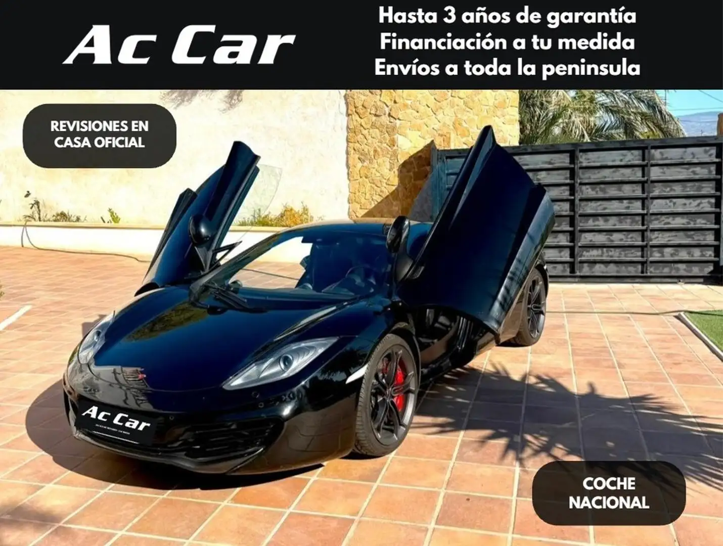 McLaren MP4-12C Deportivo 625cv Automático de 2 Puertas Schwarz - 1
