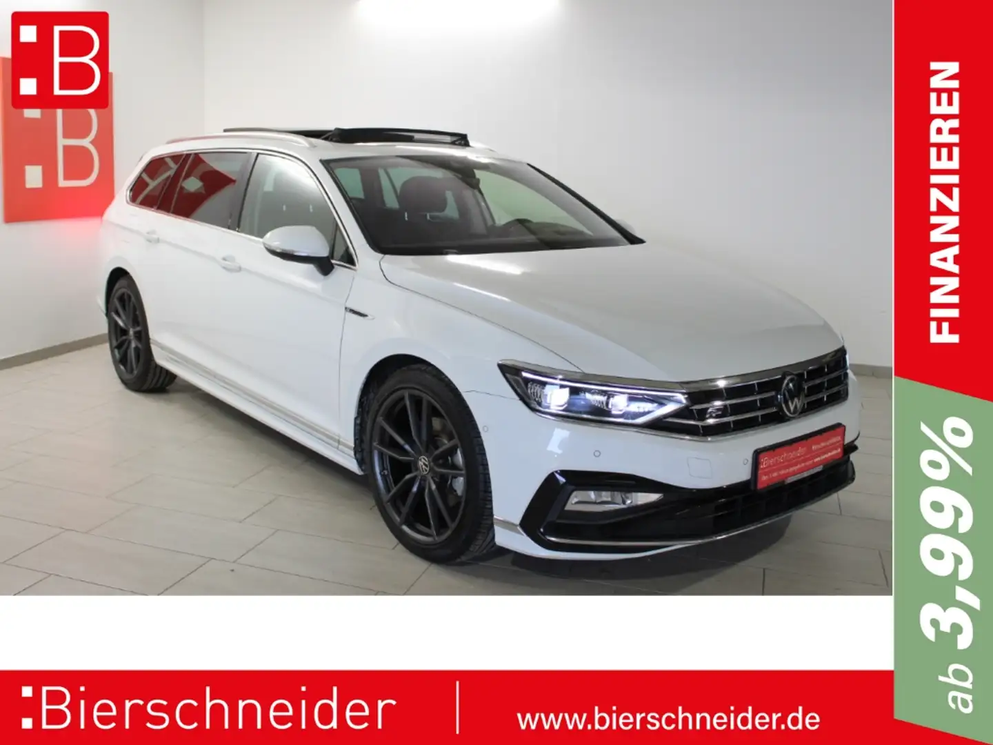 Volkswagen Passat Variant 2.0 TDI DSG 4Mo. 2x R-Line 19 PANO STAND 5J.-GARAN Blanc - 1