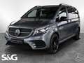 Mercedes-Benz V 300 d 4M AMG AHK+LED+MBUX+Night+RüKam+Totwink Grau - thumbnail 1