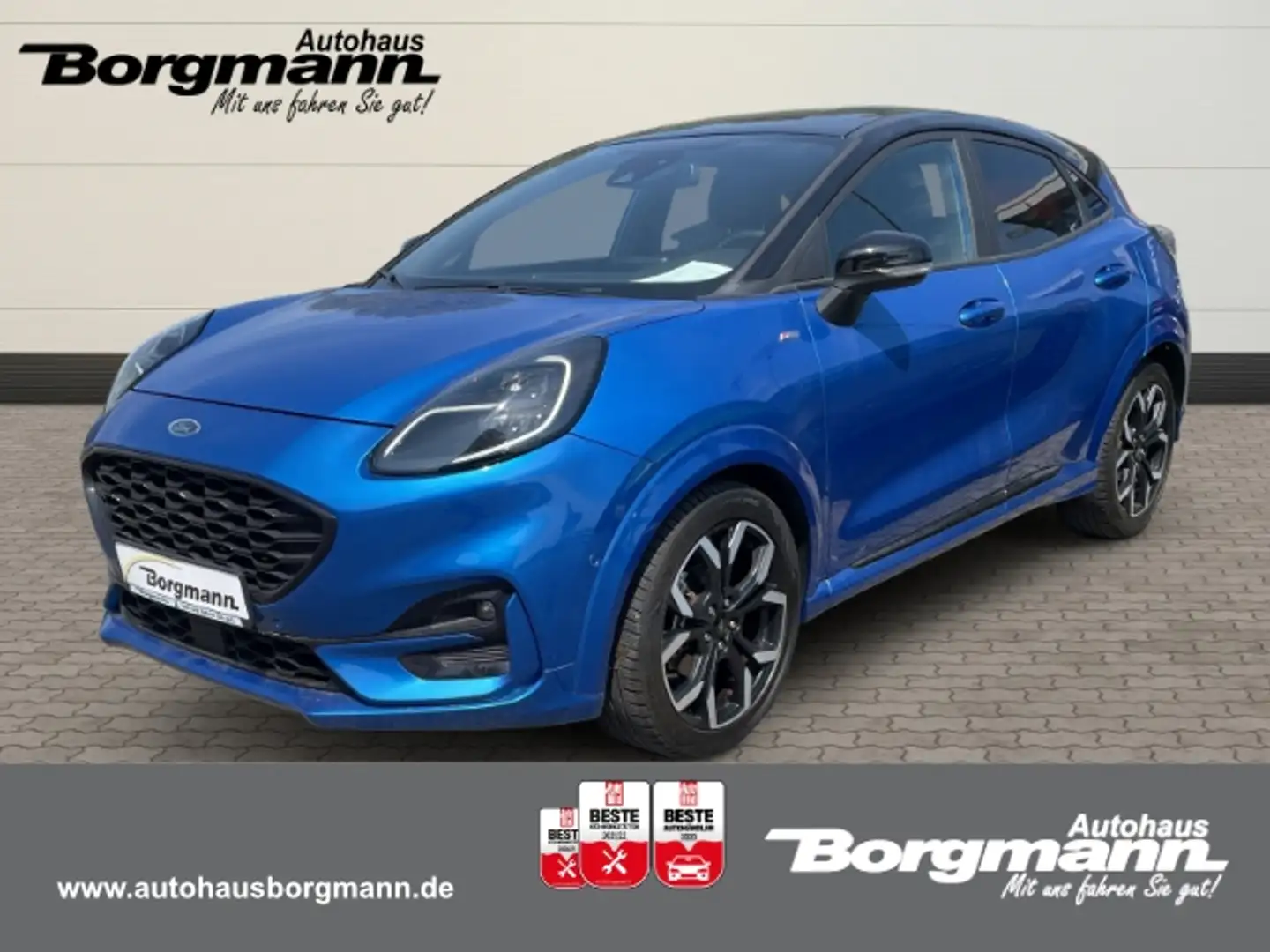 Ford Puma ST-Line X 1.0 EcoBoost Mild Hybrid EU6d-T - viel A Azul - 1