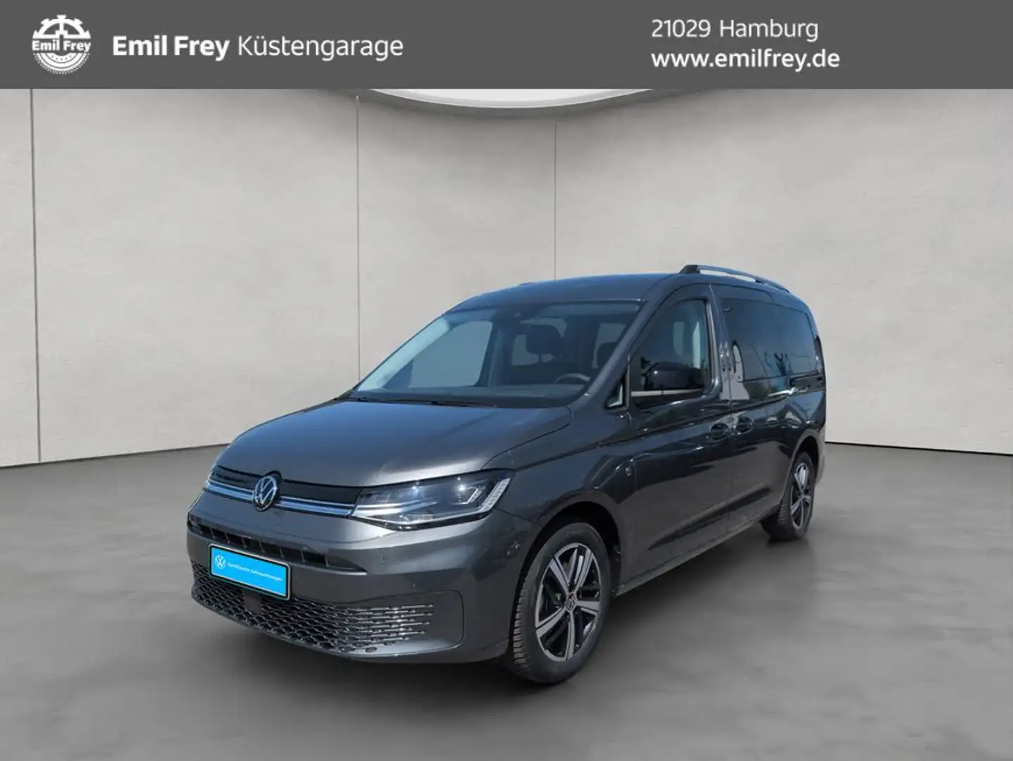 Volkswagen Caddy Life 1.5 TSI DSG Goal, 7 SITZE, ALU L Grau - 1