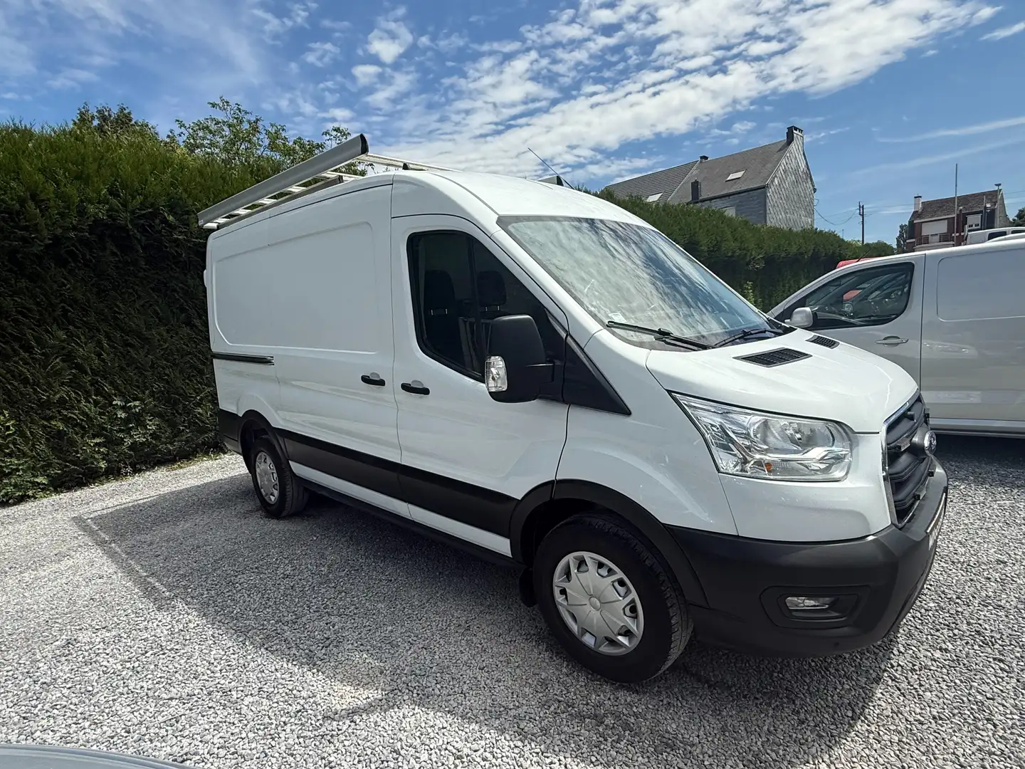 Ford Transit 2.0 TDCi L2H2 - TVA DEDUCTIBLE - EURO 6 d - A VOIR Blanc - 2