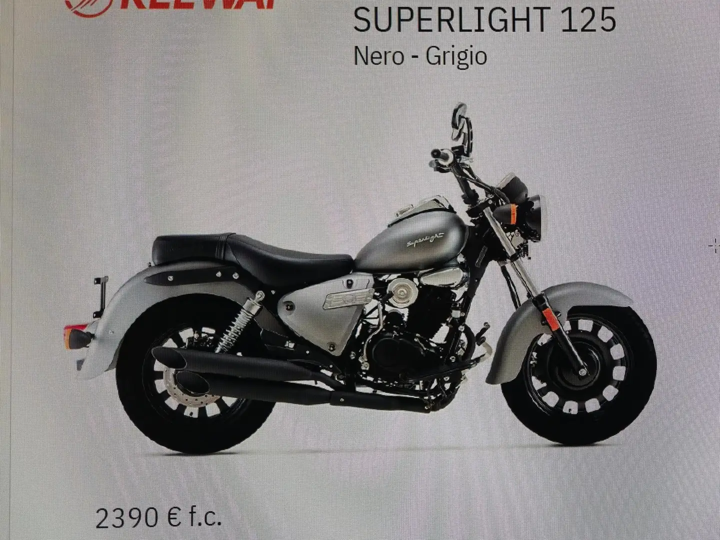 Keeway Superlight 125 Nero - 1