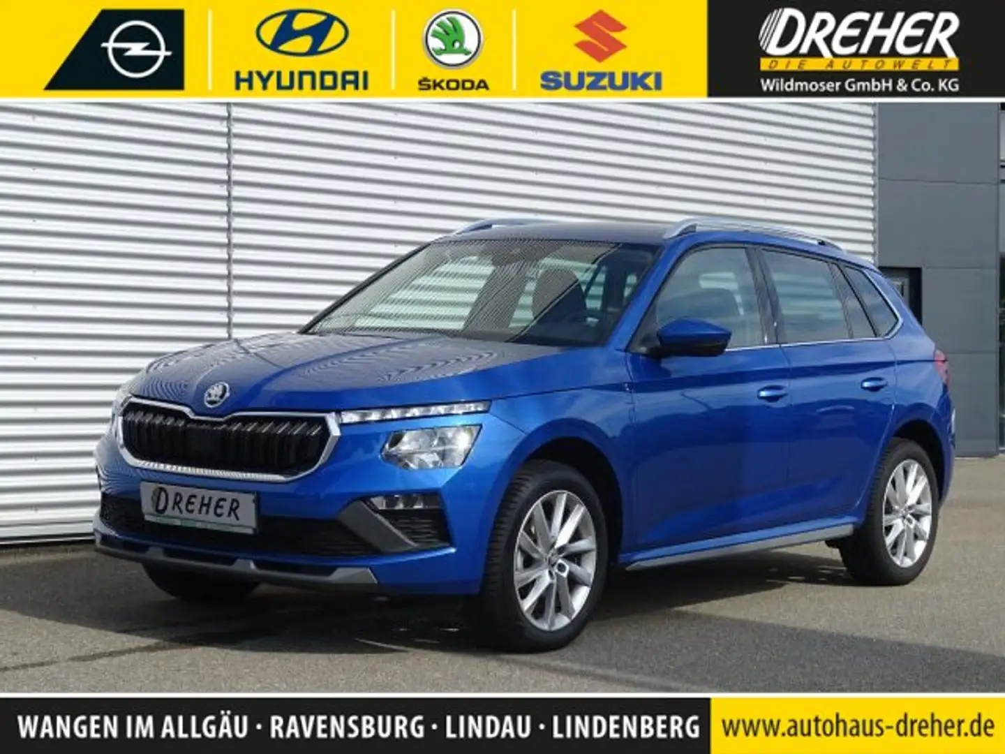 Skoda Kamiq Kamiq 1.0 TSI Selection Automatik/ LED/ Kamera BC Blu/Azzurro - 1