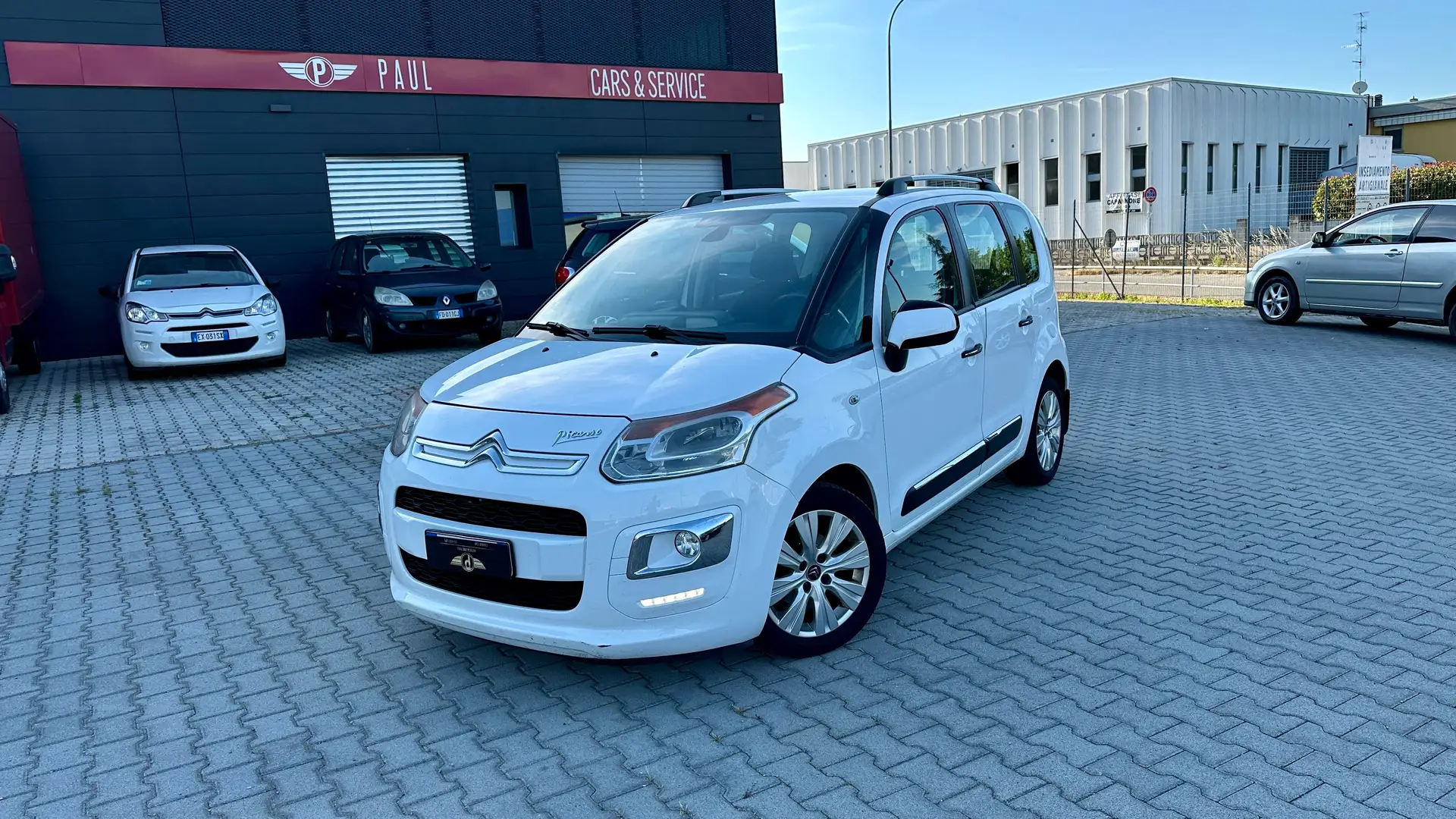 Citroen C3 Picasso 1.6 HDi 16V Exclusive FL+Neopatentato Wit - 1
