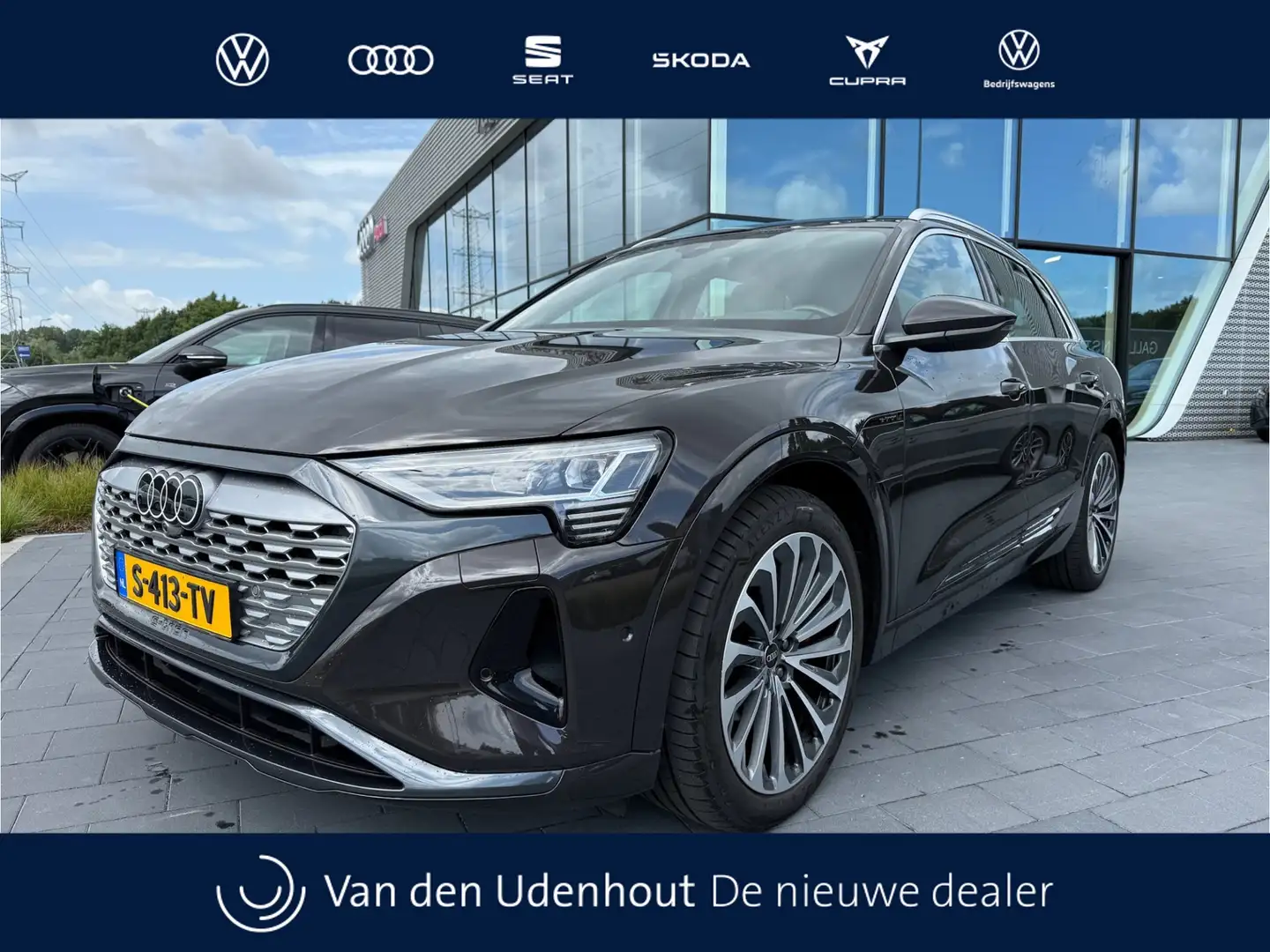 Audi Q8 e-tron 55 quattro Advanced Edition 115 kWh | Stoelventila Bruin - 1