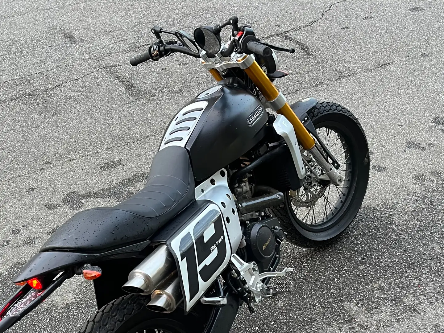 Fantic Caballero 125 Flat Track Nero - 2