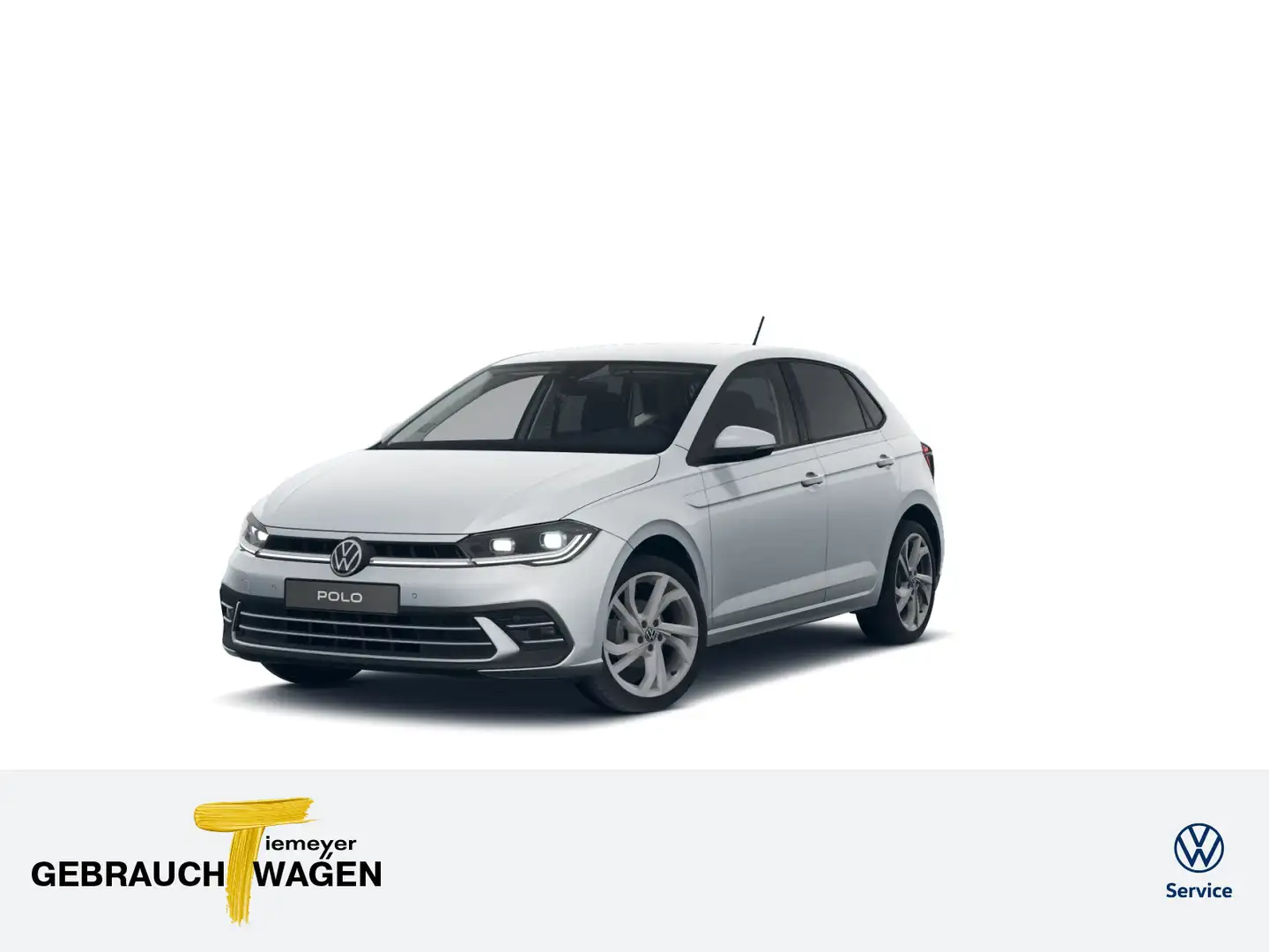 Volkswagen Polo 1.0 TSI DSG STYLE IQ.DRIVE NAVI CLIMATRONIC Silber - 1