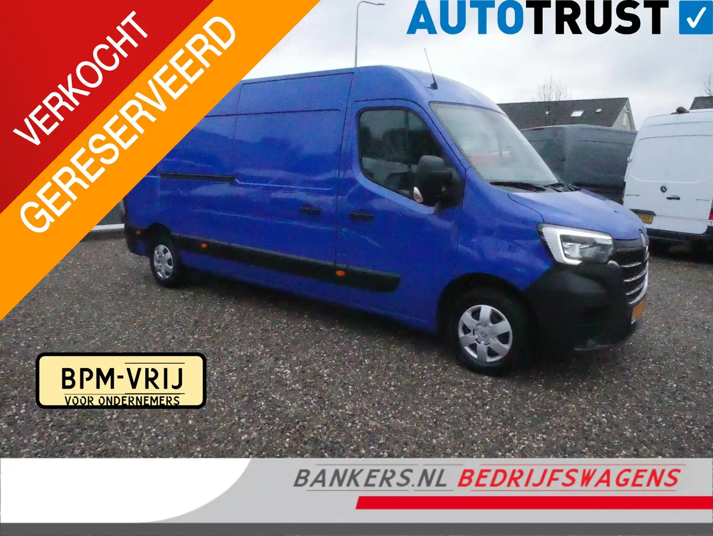 Renault Master 2.3 dCi 135PK, L3H2, Airco Blauw - 1