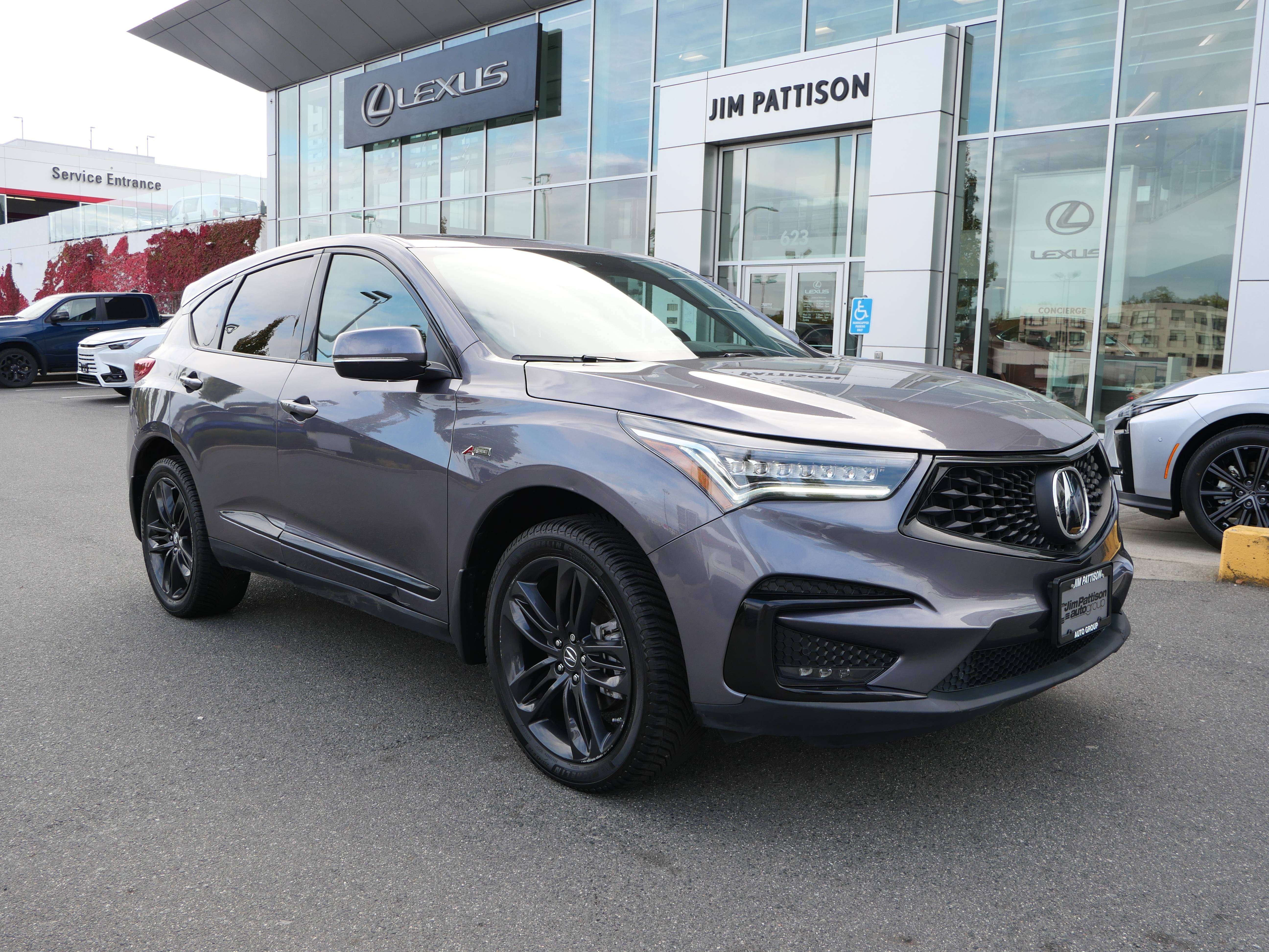 Gray 2021 Acura RDX SUV / Crossover All-Wheel Drive Automatic