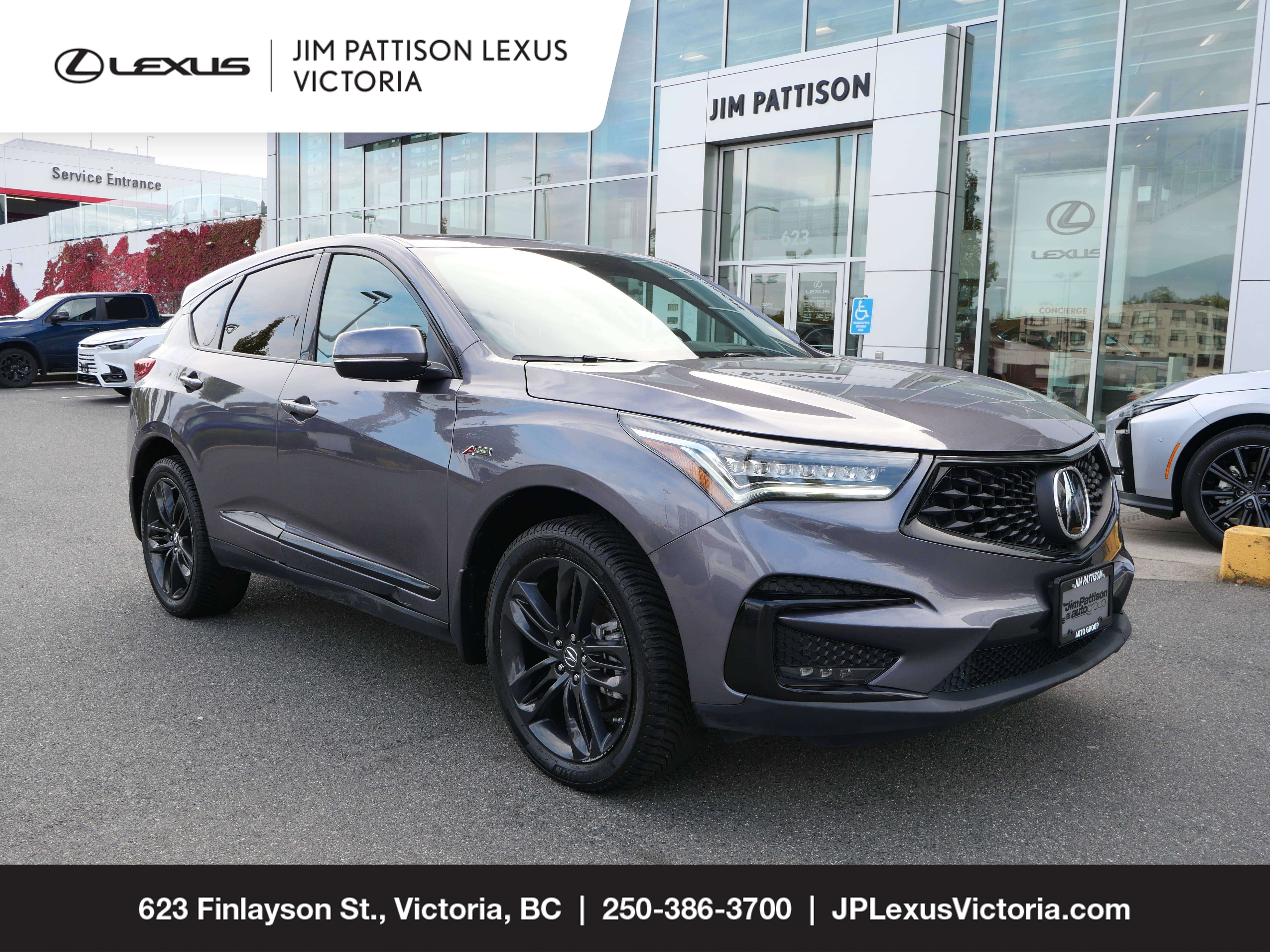 Gray 2021 Acura RDX SUV / Crossover All-Wheel Drive Automatic