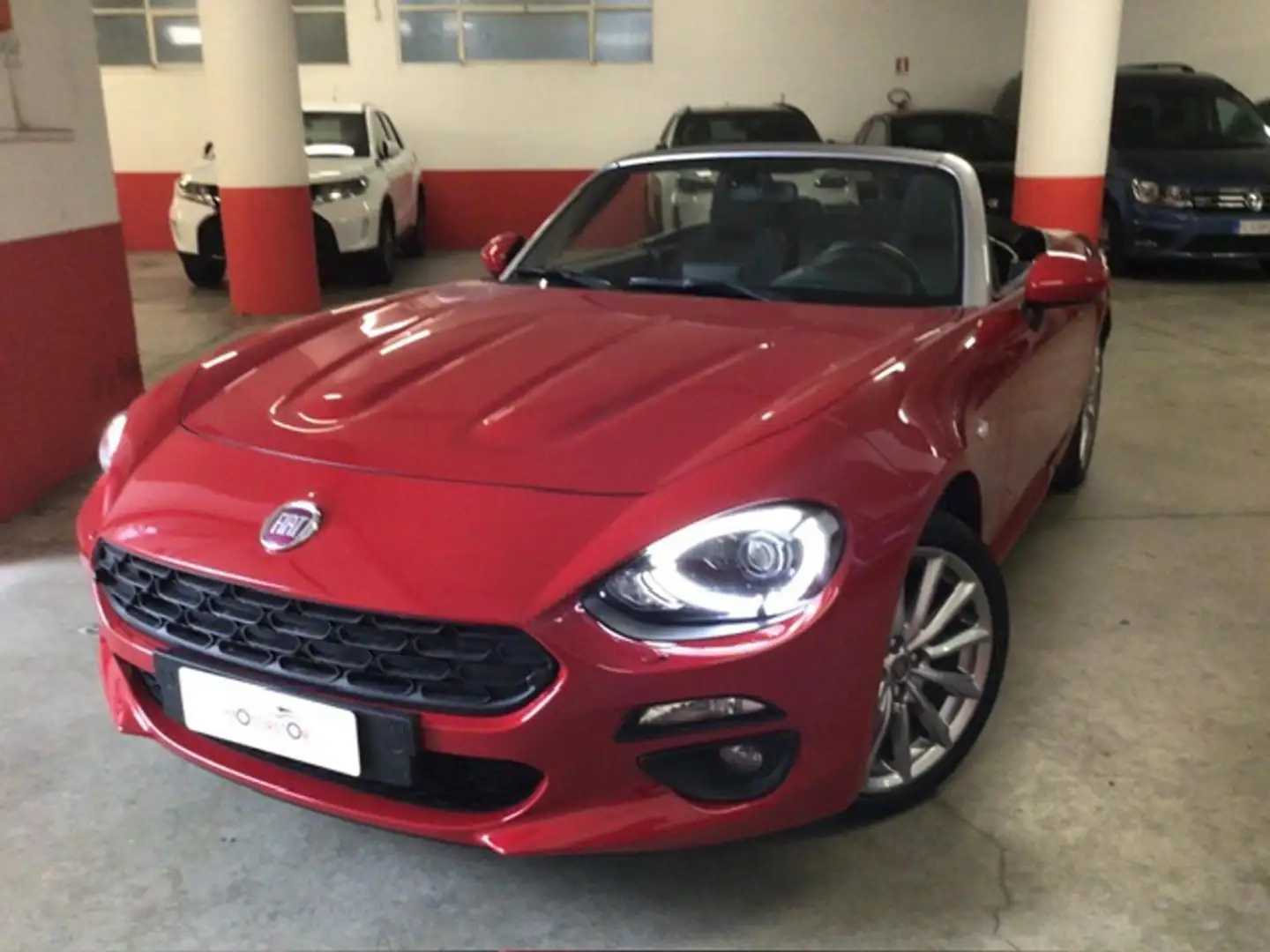 Fiat 124 Spider 1.4 MultiAir Lusso +LED *unipro, tagliandi Fiat* Rosso - 1