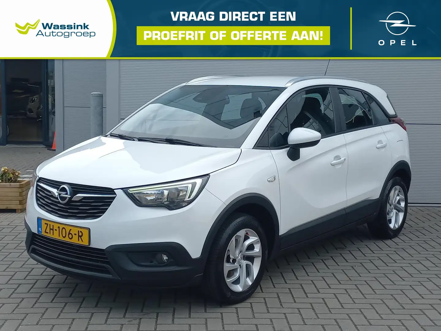 Opel Crossland X 1.2 Turbo 110pk Innovation | Navigatie | Parkeerse Blanc - 1