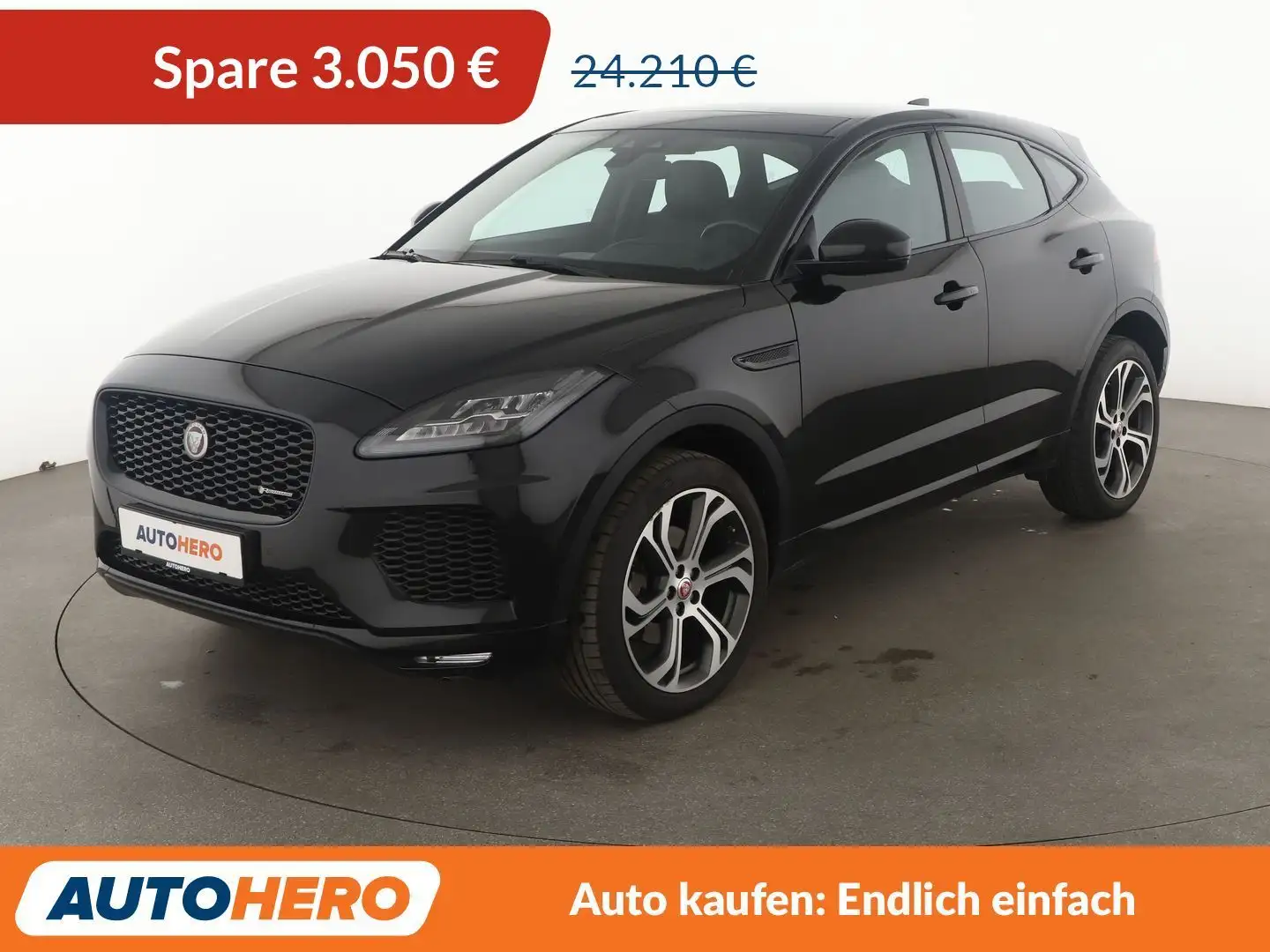 Jaguar E-Pace D180 First Edition AWD Aut.*NAVI*HEAD-UP*MERIDIAN* Schwarz - 1
