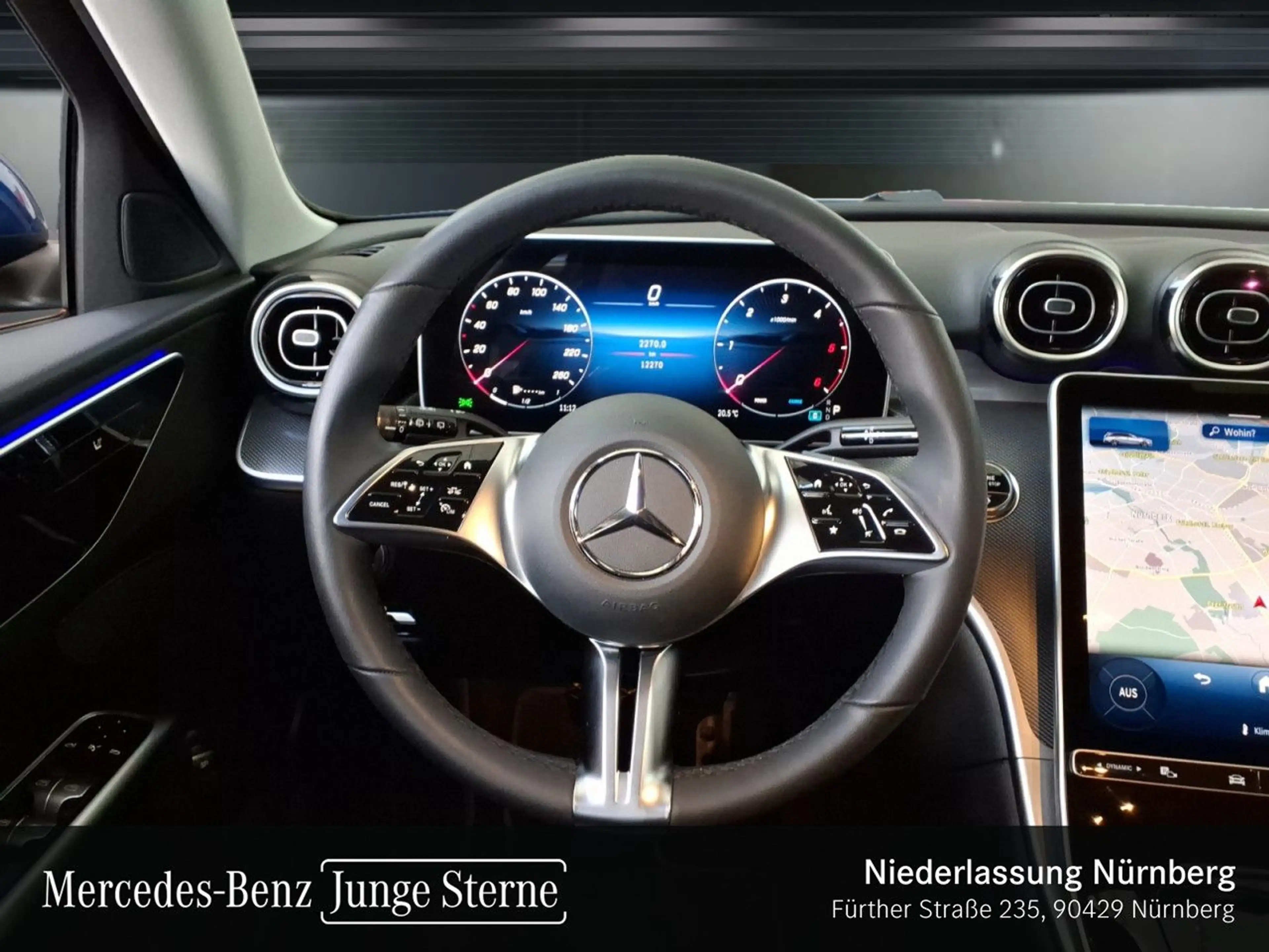 Mercedes-Benz C 220 d T AVANTG+LED+KAMERA+TOTW+KEYLESS+9G — photo 14