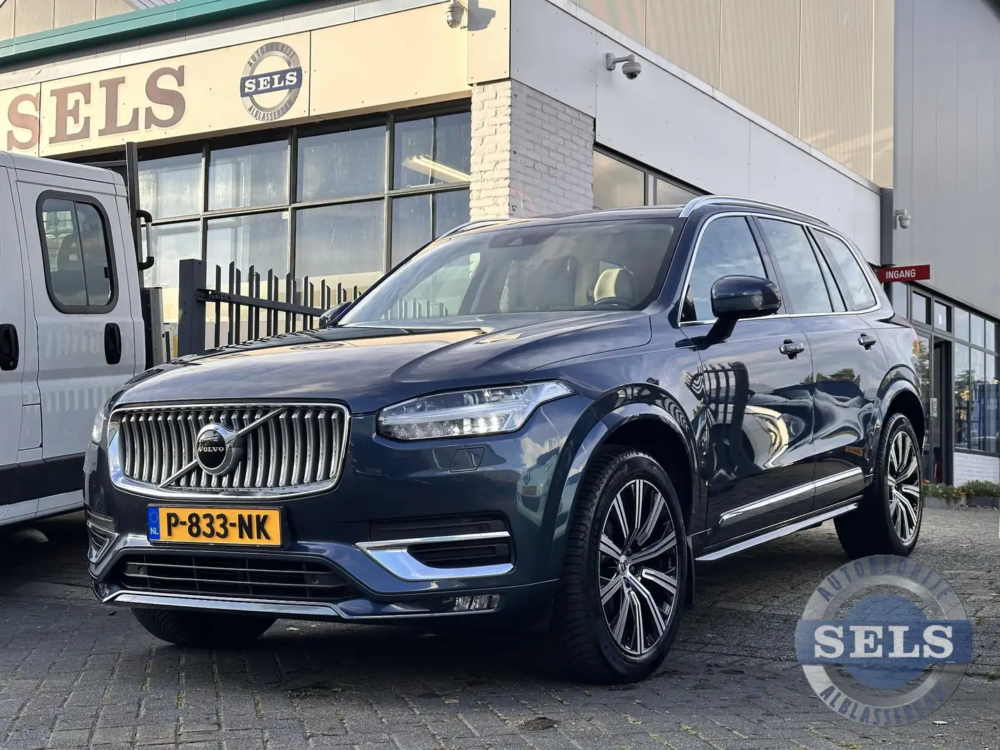 Volvo XC90 2.0 B5 AWD Inscription LEDER/CAMERA/KEYLESS/TREKHA Blauw - 1