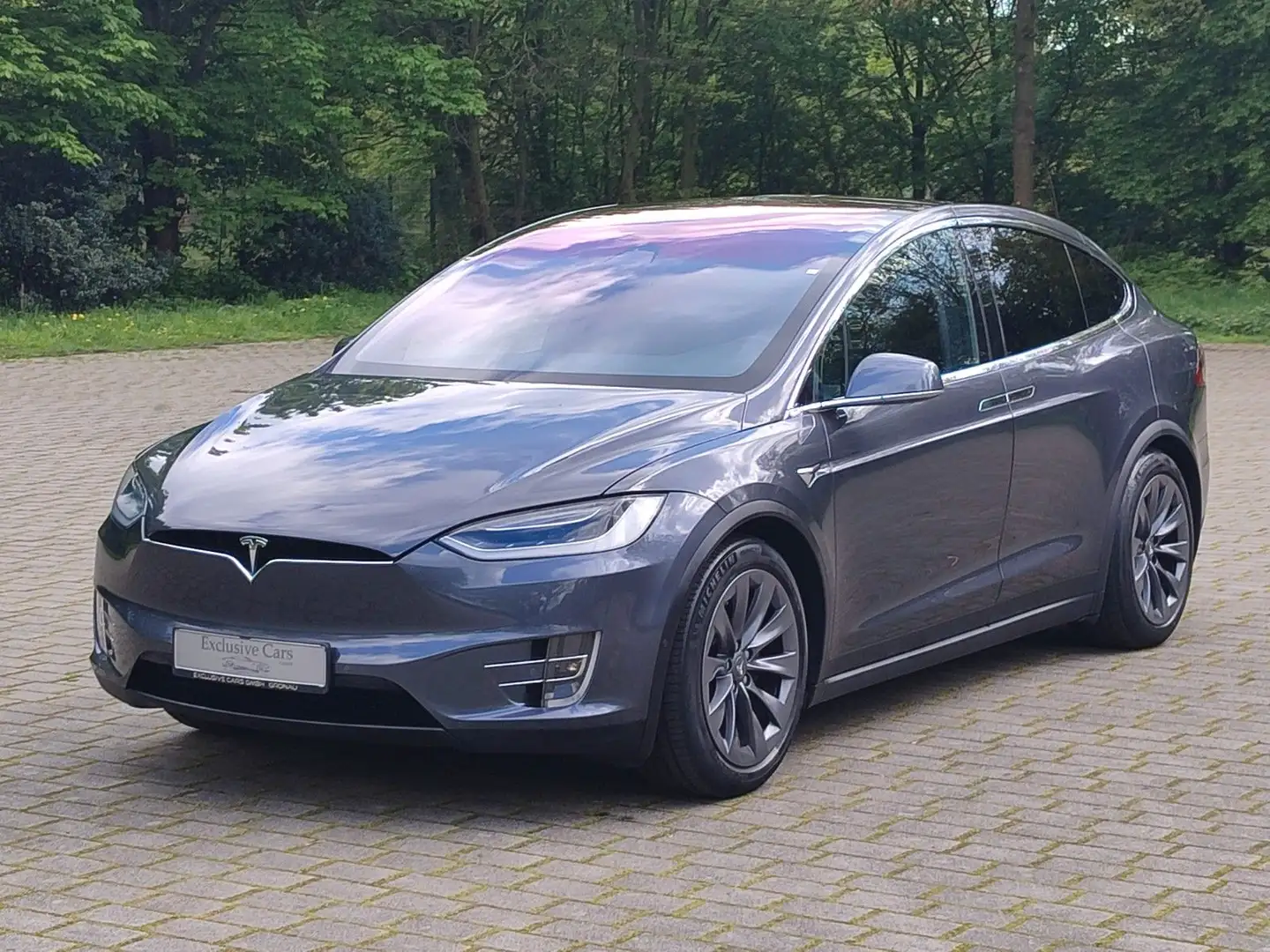 Tesla Model X MODEL X 100D | MCU2 | 6-SEATS | EAP-AKTIV Gris - 2