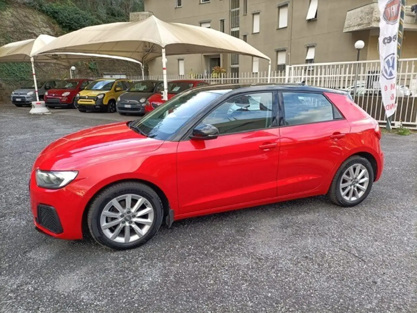 Audi A1 SPB 30 TFSI Advanced Rosso - 2