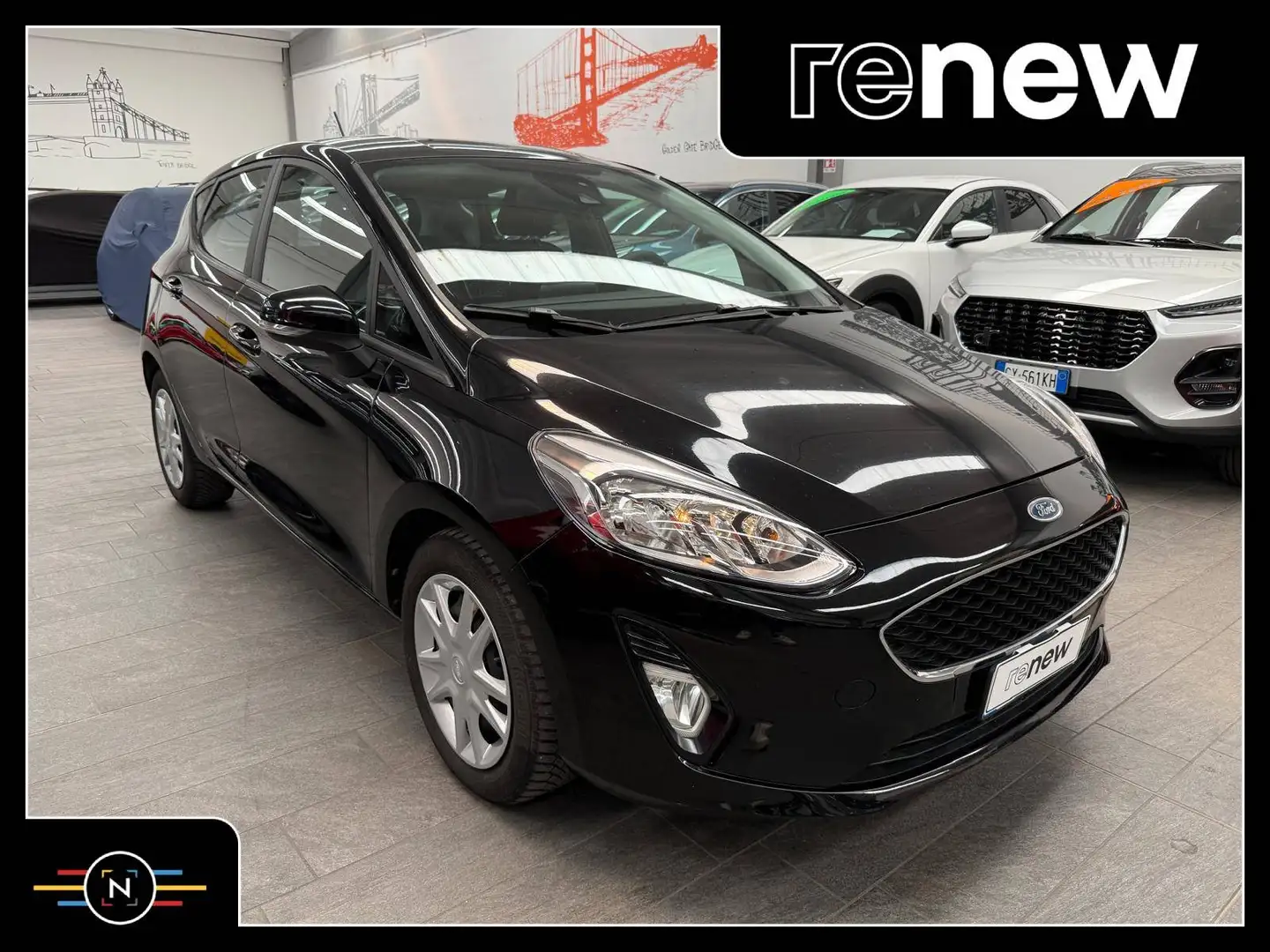 Ford Fiesta 5p Plus 1.5 TDCI 85cv my18 Noir - 1