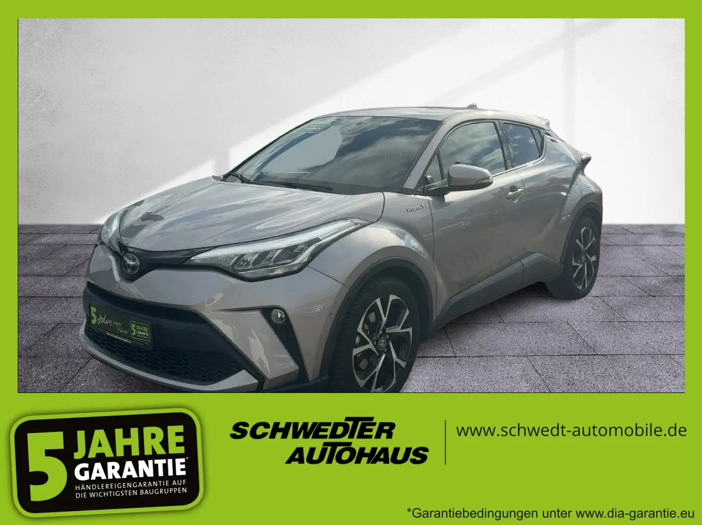Toyota C-HR 2.0 Team D ACC+LED+Navi+SHZ+2xKlima+Kam.+LM Argintiu - 1