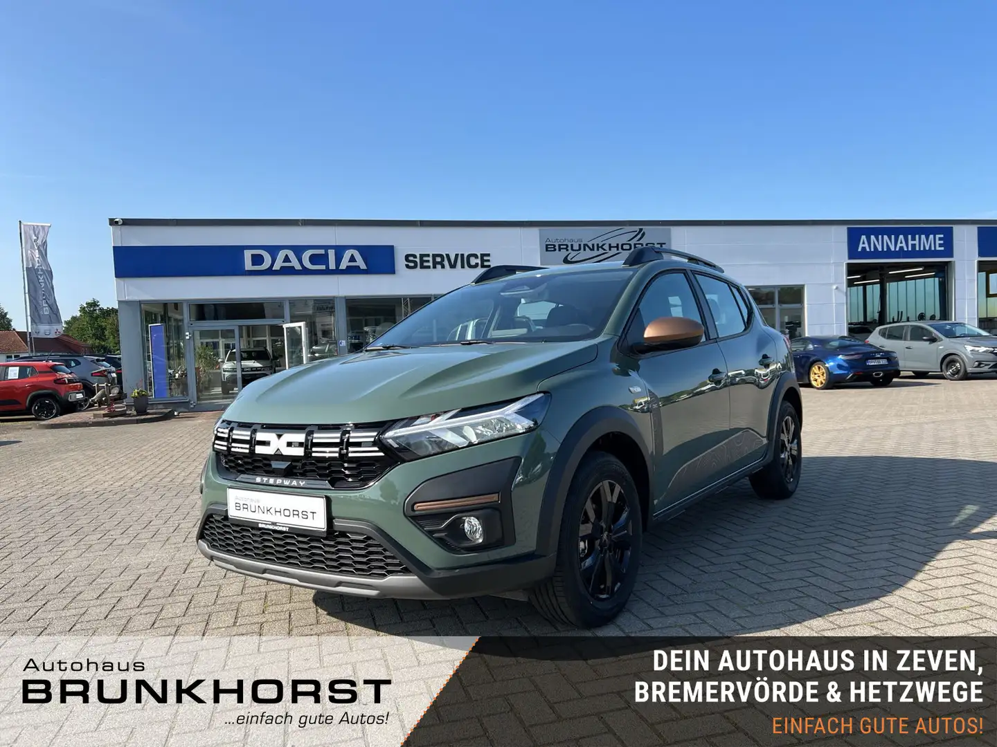 Dacia Sandero Stepway TCe 100 ECO-G LPG Extreme SHZ+Klimaauto Grau - 1