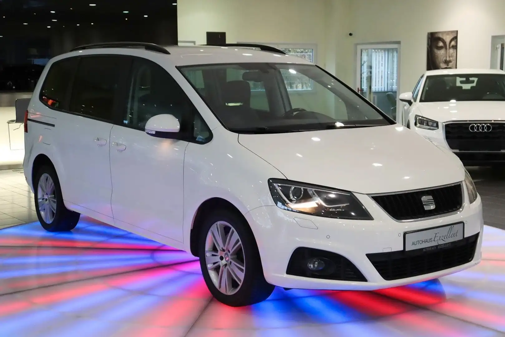 SEAT Alhambra Style Automatik*ALU*XENON*SHZ*TEMPOMAT* Blanco - 2
