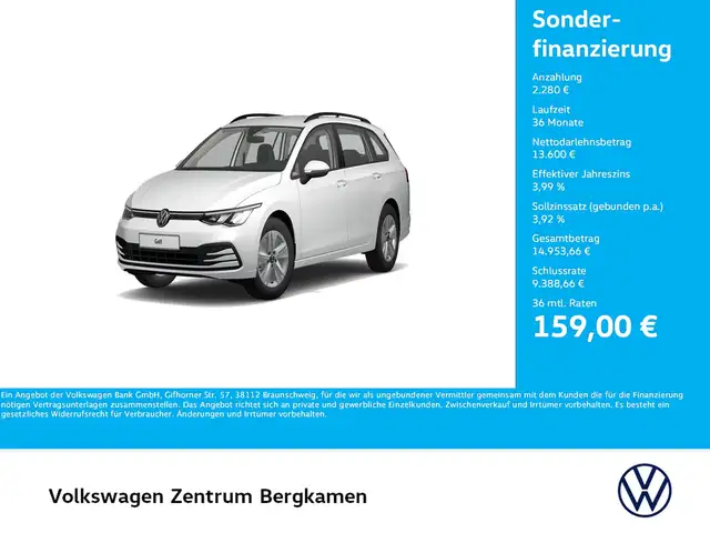 Volkswagen Golf Variant VIII 2.0 ALU EINPARKHILFE TEMPOMAT