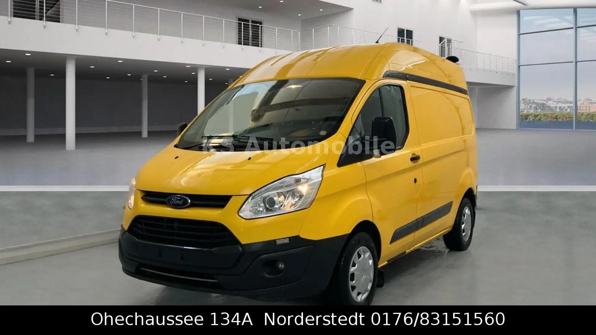 Ford Transit Custom 310 L1H2 TREND 2.0TDCI FWD 130H Gelb - 1