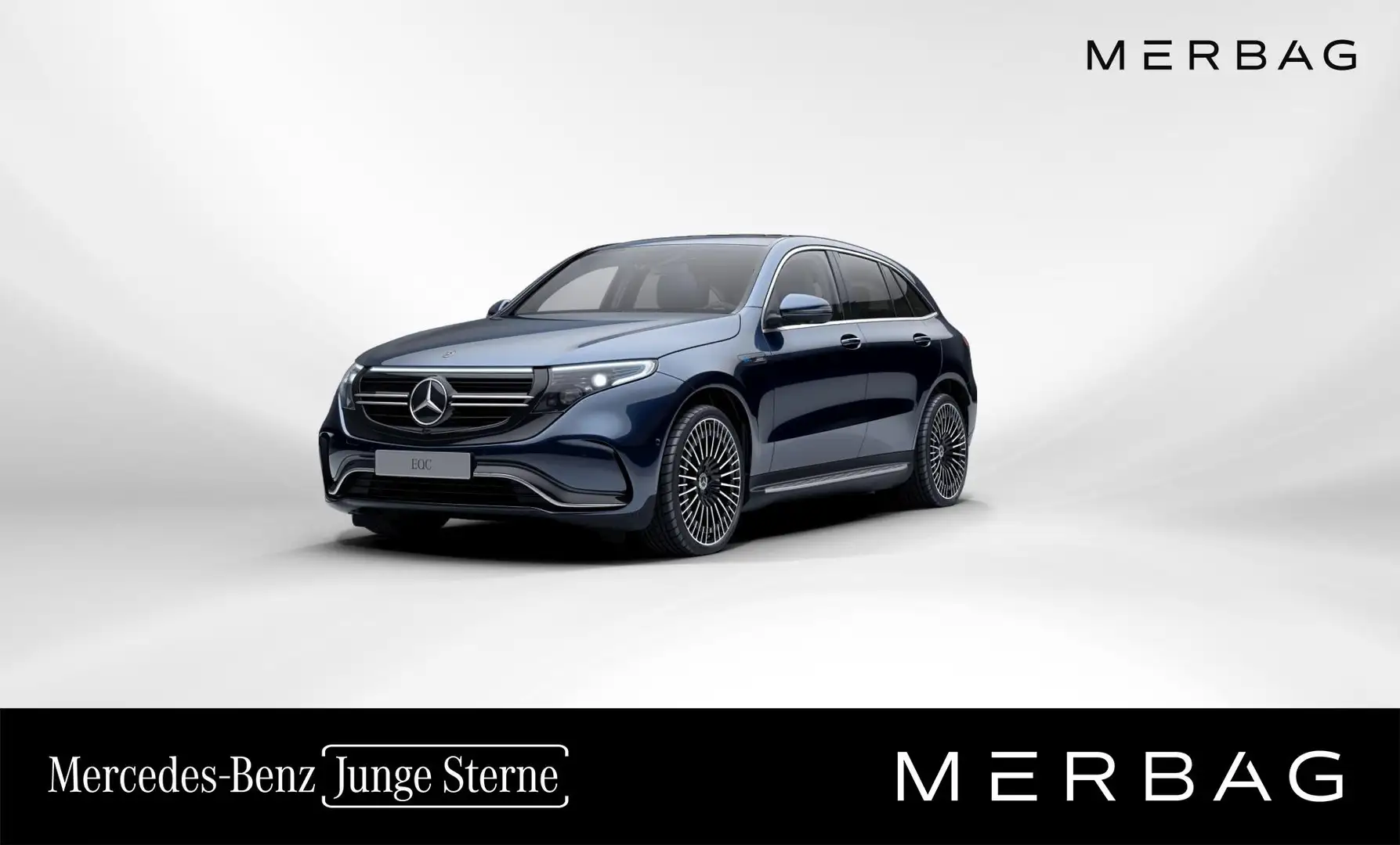 Mercedes-Benz EQC 400 4MATIC Blau - 1