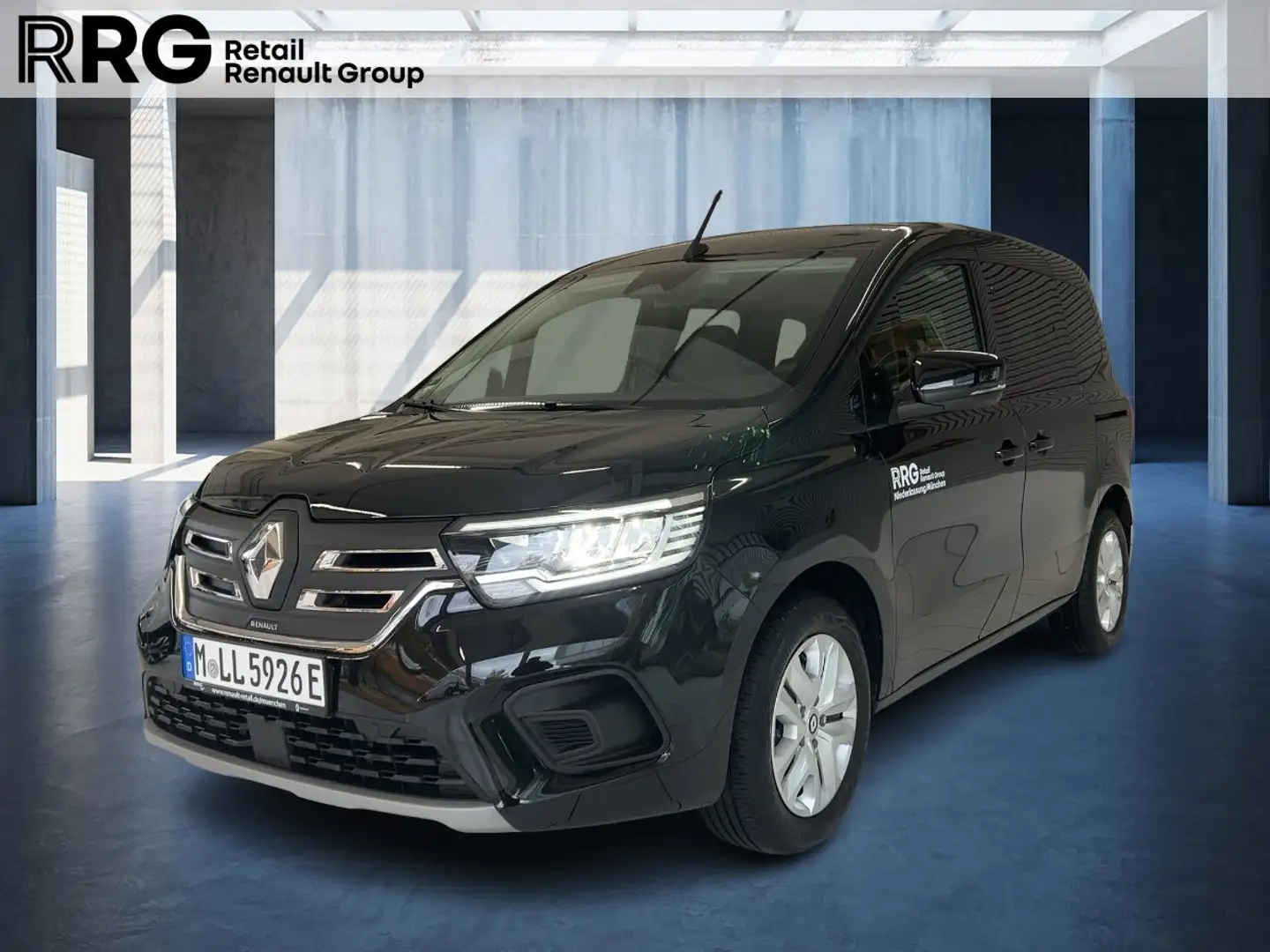 Renault Kangoo E-TECH 100% el. Paket Equilibre EV45 AC22 Negru - 1