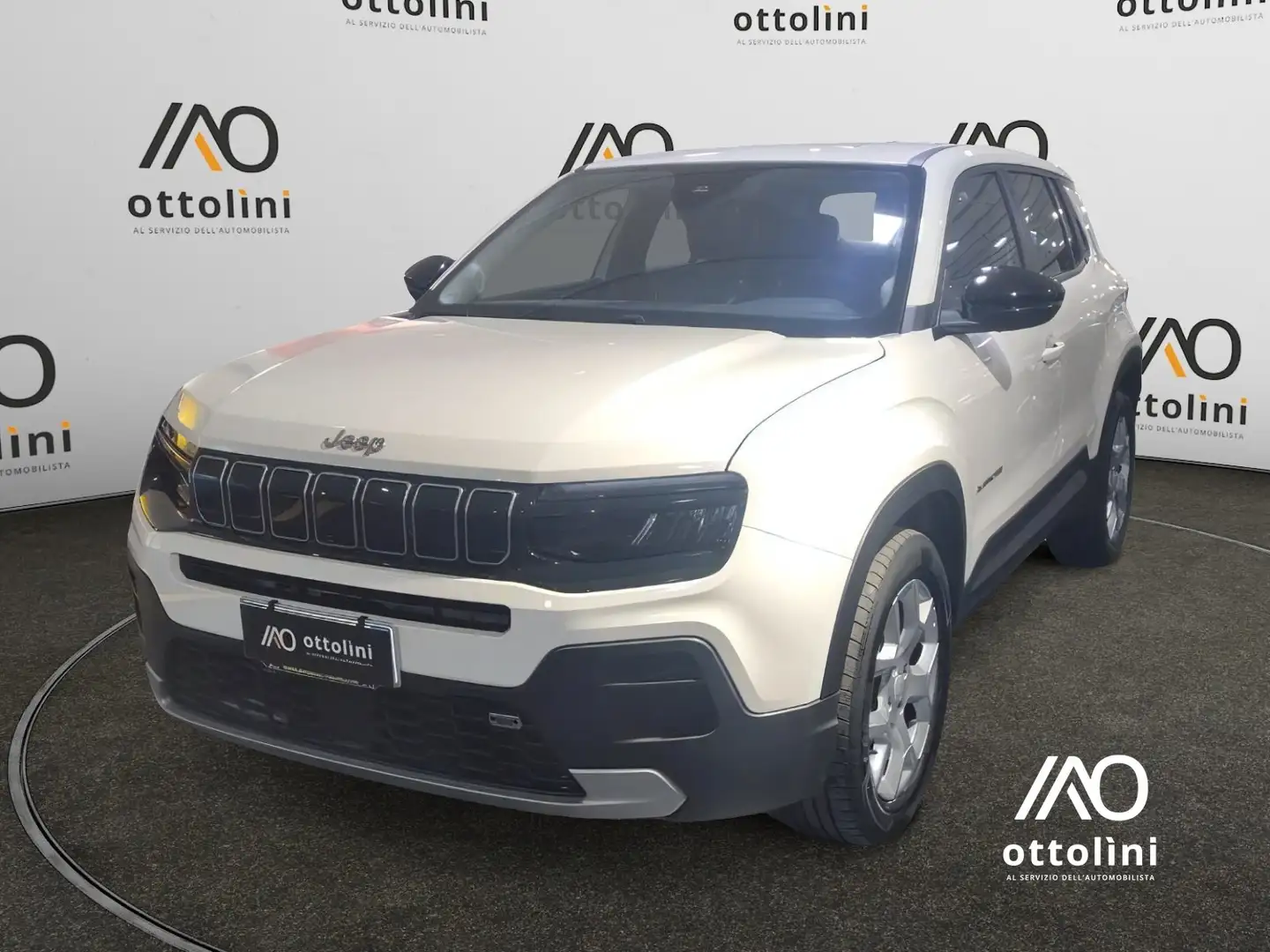 Jeep Avenger Avenger 1.2 Turbo 100 CV Altitude Weiß - 1