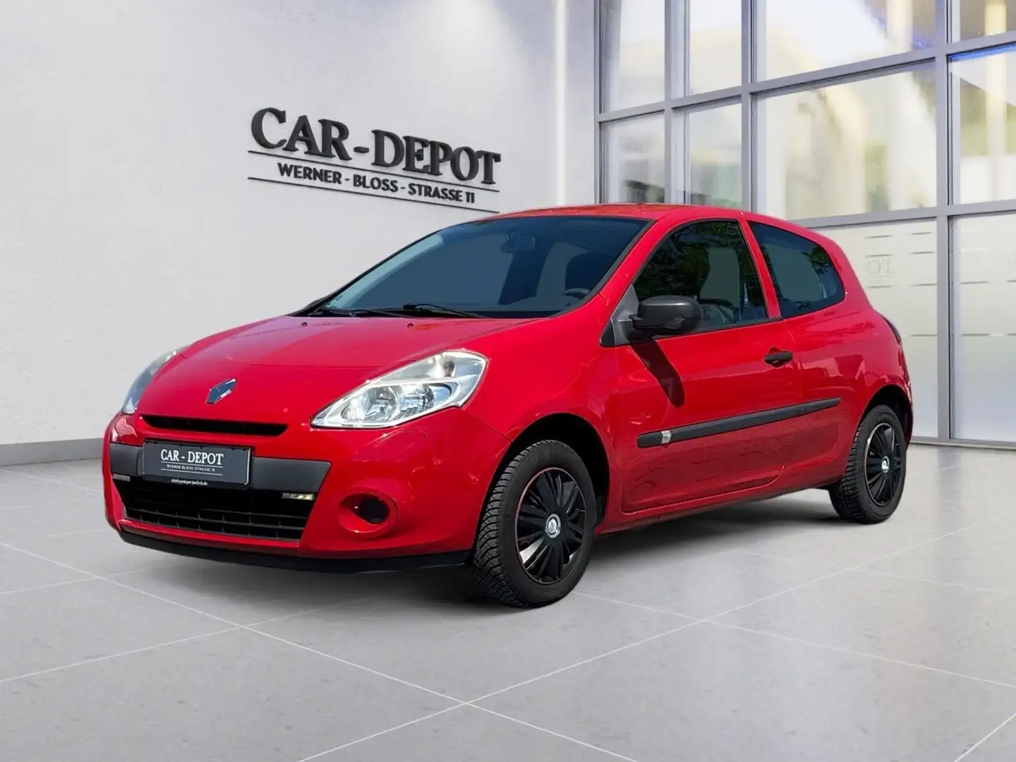 Renault Clio III YAHOO!*KLIMA*LED*USB/AUX*BLUET.*TÜV* Rouge - 1