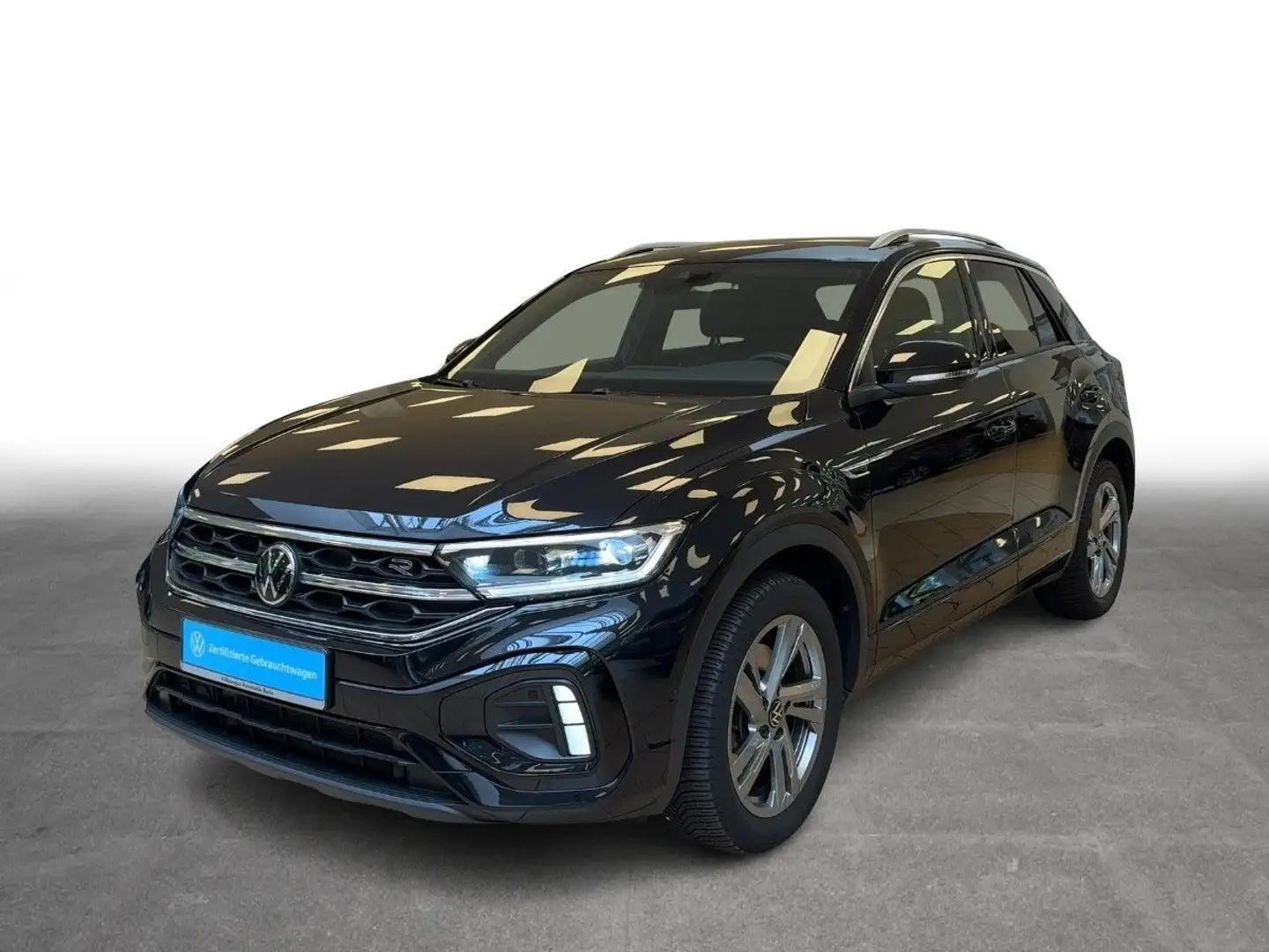 Volkswagen T-Roc 2.0 TDI DSG R-Line Navi LED SHZ ACC PDC Schwarz - 2