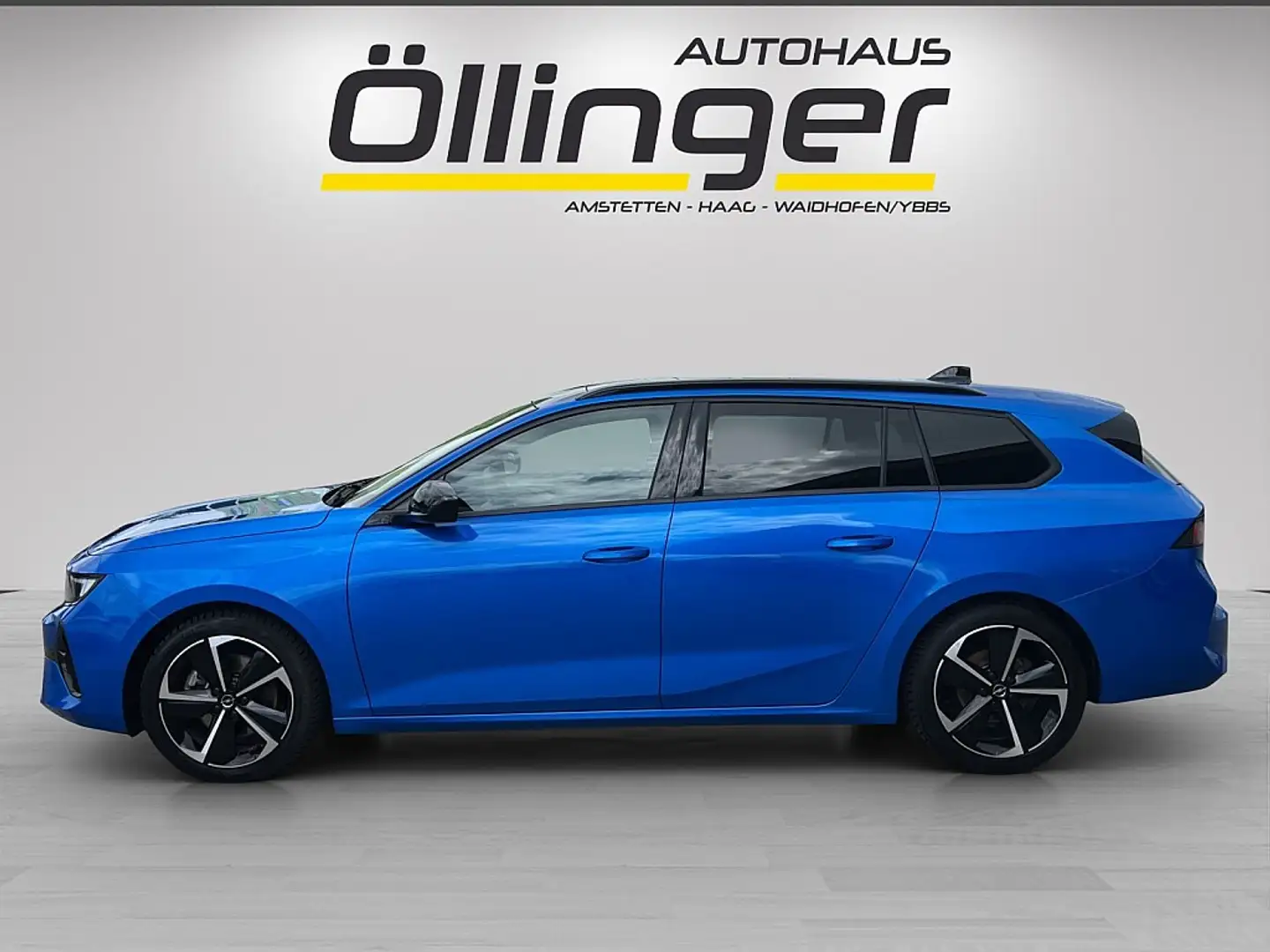 Opel Astra ST 1,2 Turbo GS Aut. + Viele Extras! Blauw - 2