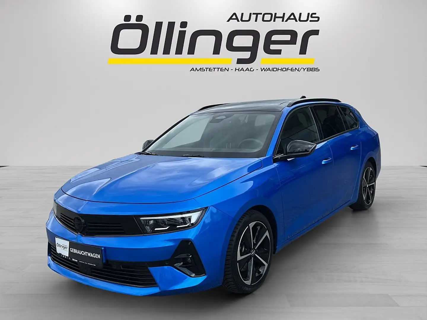 Opel Astra ST 1,2 Turbo GS Aut. + Viele Extras! Blauw - 1