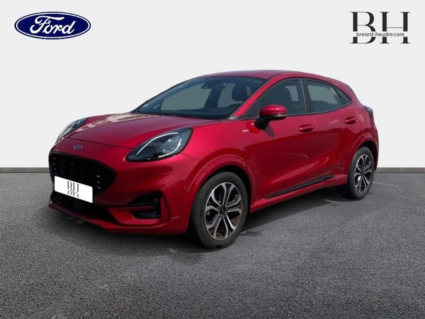 Ford Puma 1.0 EcoBoost 125ch mHEV ST-Line DCT7 Rouge - 1