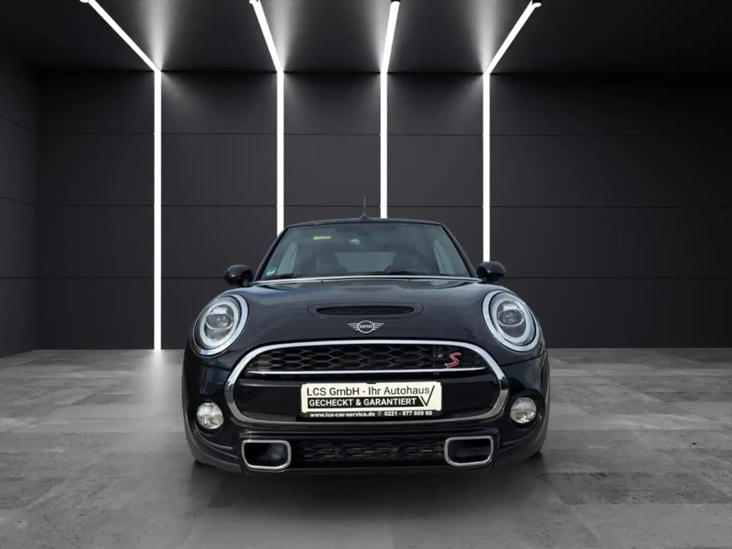 MINI Cooper S Cabrio El Verdeck Navi Leder LED Automatik Klima Noir - 2