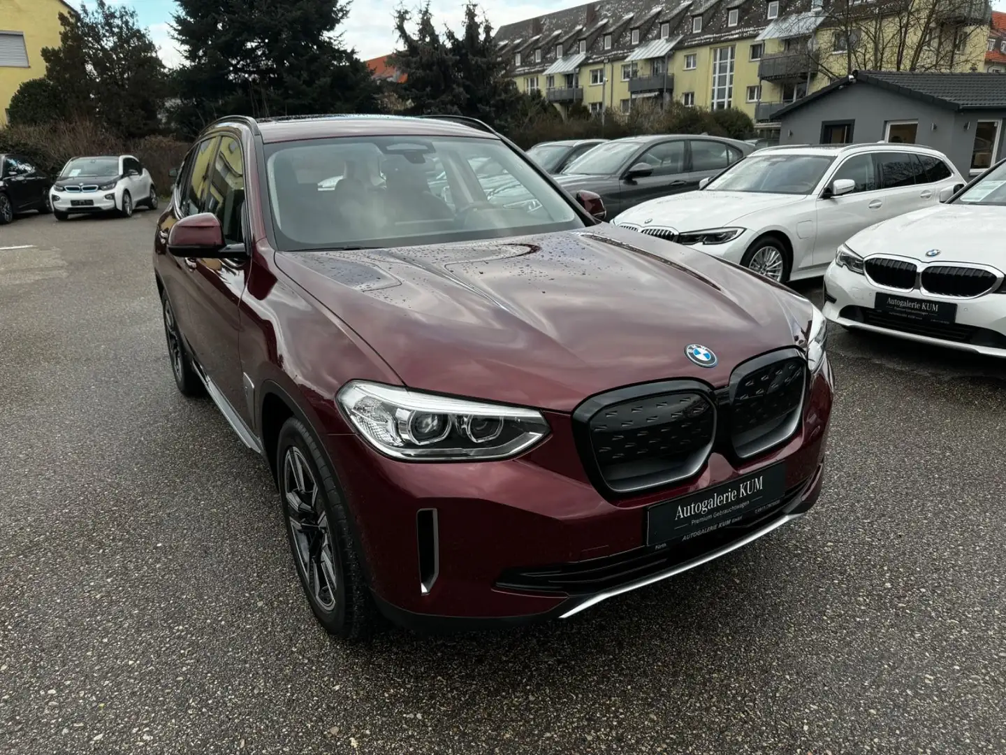 BMW iX3 Inspiring PANO / ACC / LEDER / 360° KAMERA Червоний - 1