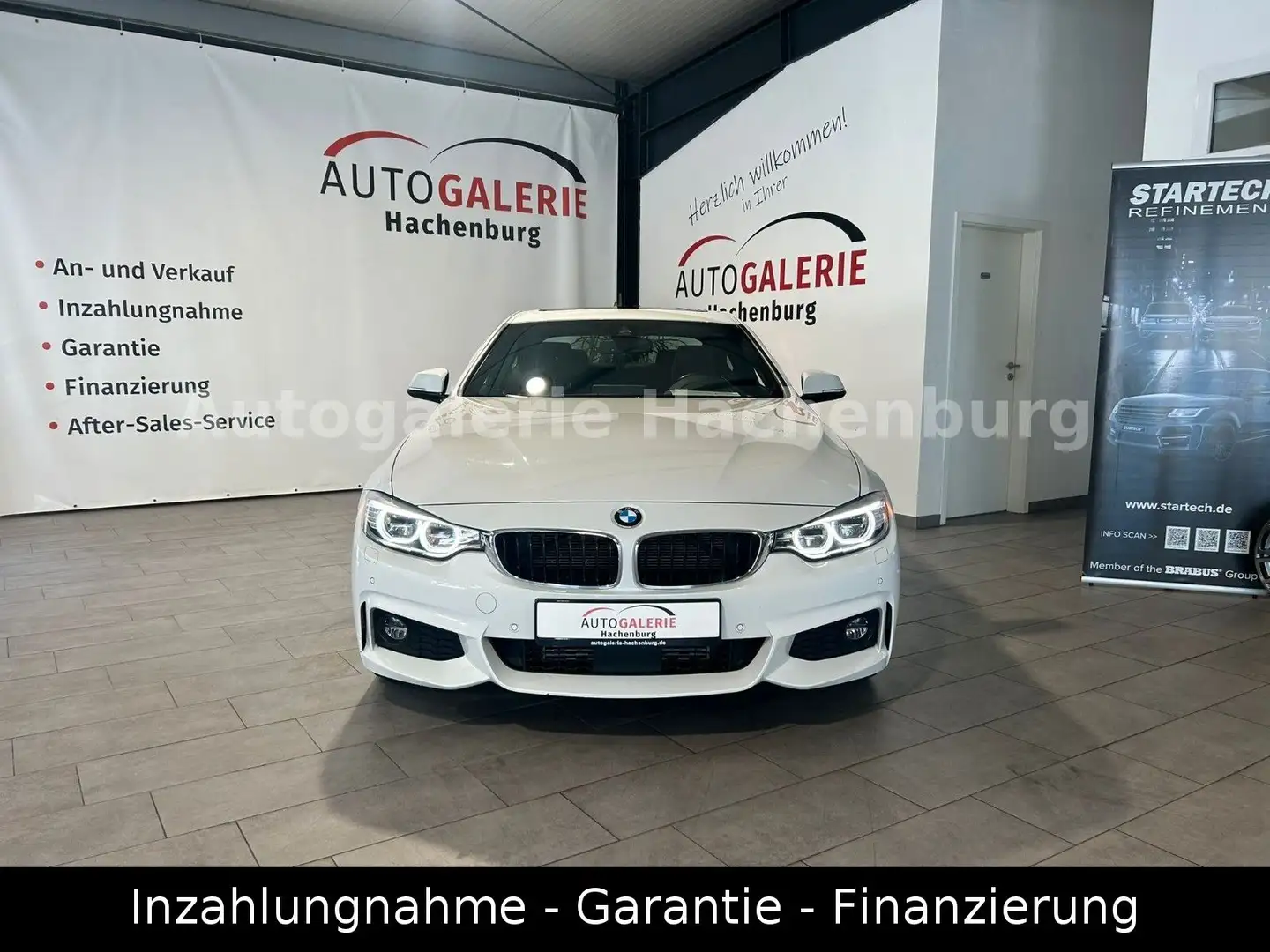 BMW 430 d Coupe xDrive M Sport/HuD/LED/NAVI/EURO6 White - 2