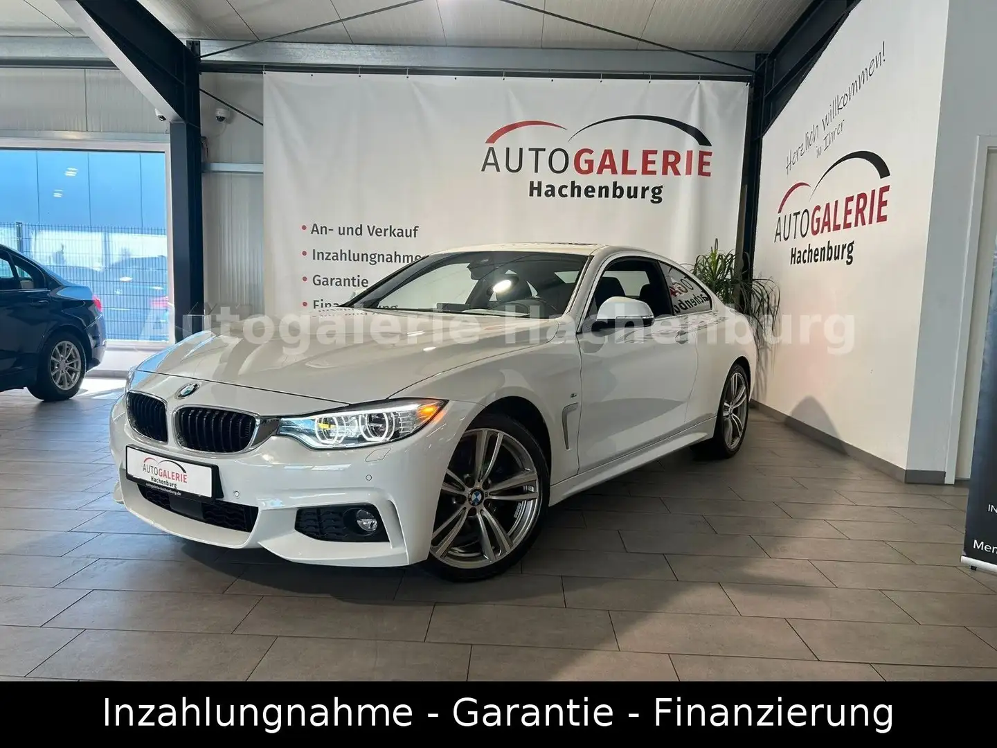 BMW 430 d Coupe xDrive M Sport/HuD/LED/NAVI/EURO6 White - 1