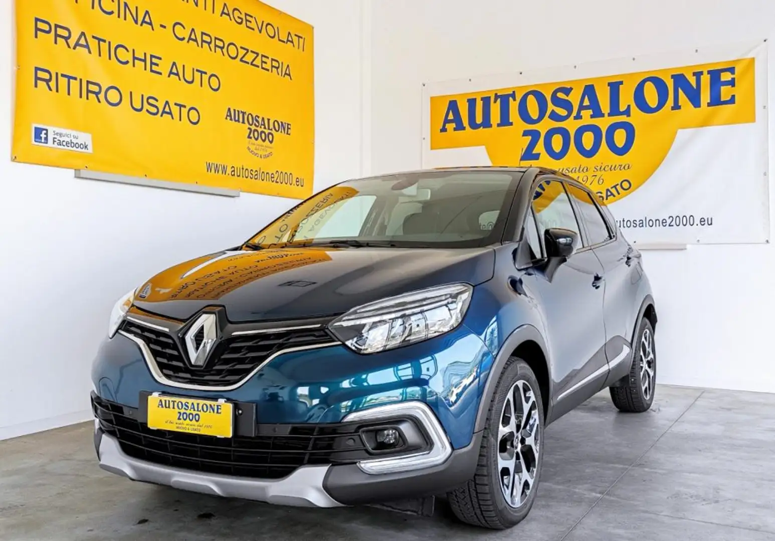 Renault Captur dCi 8V 90 CV Sport Edition2 NEOPATENTATI Bleu - 1