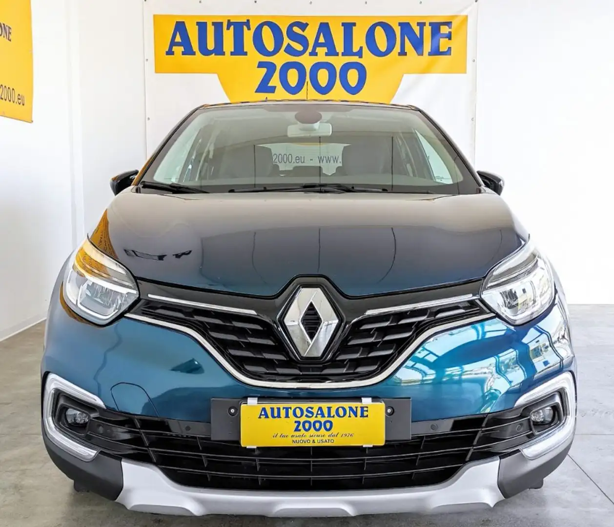 Renault Captur dCi 8V 90 CV Sport Edition2 NEOPATENTATI Blauw - 2