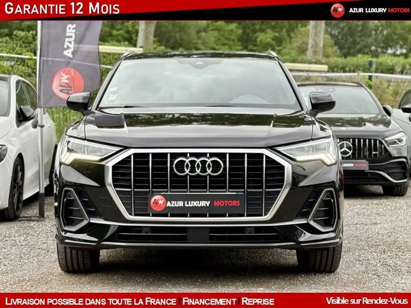 Audi Q3 II 35 TDI S-LINE 150 CV Zwart - 2